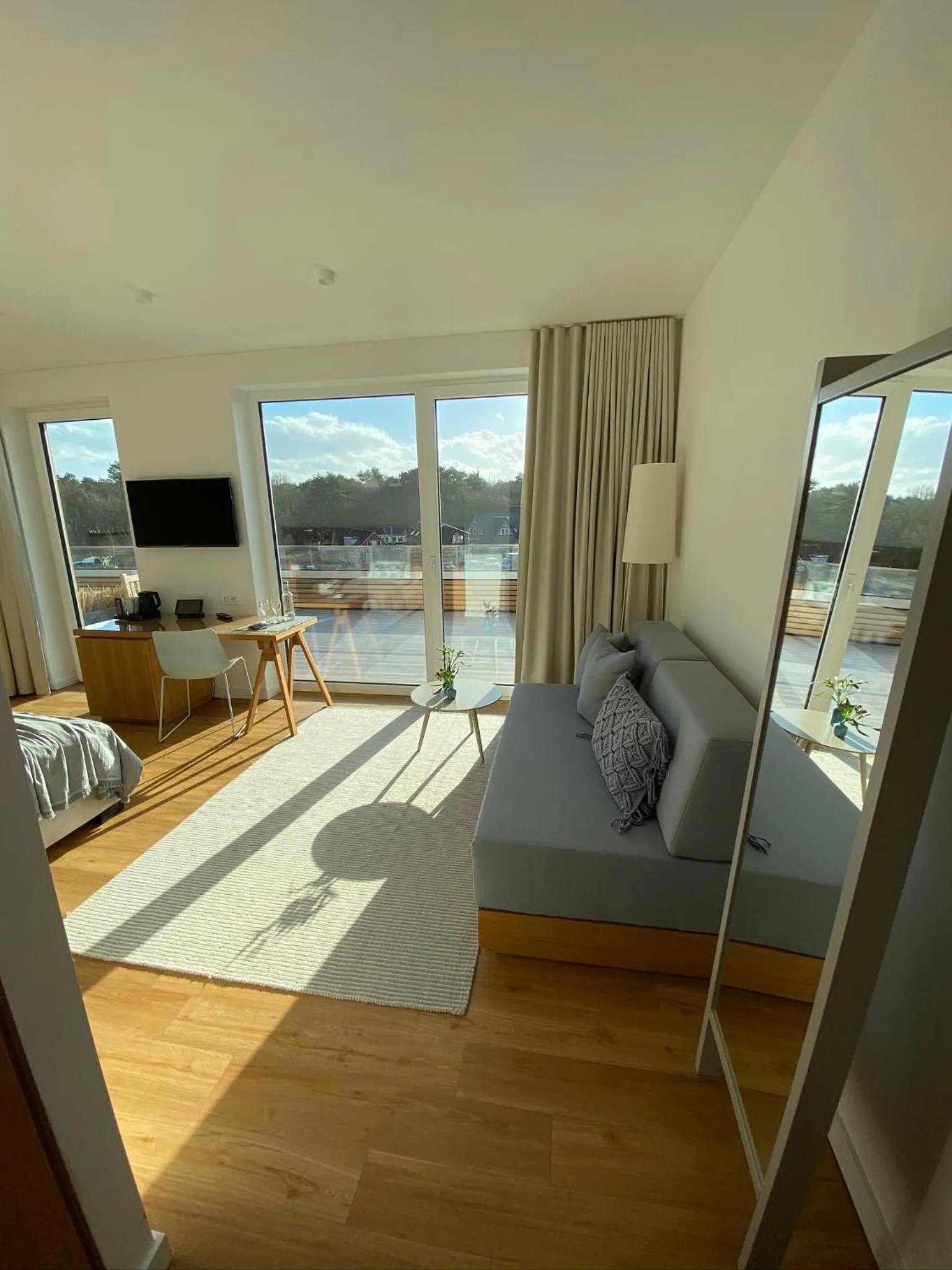 Seating area in Hotel Strandhus