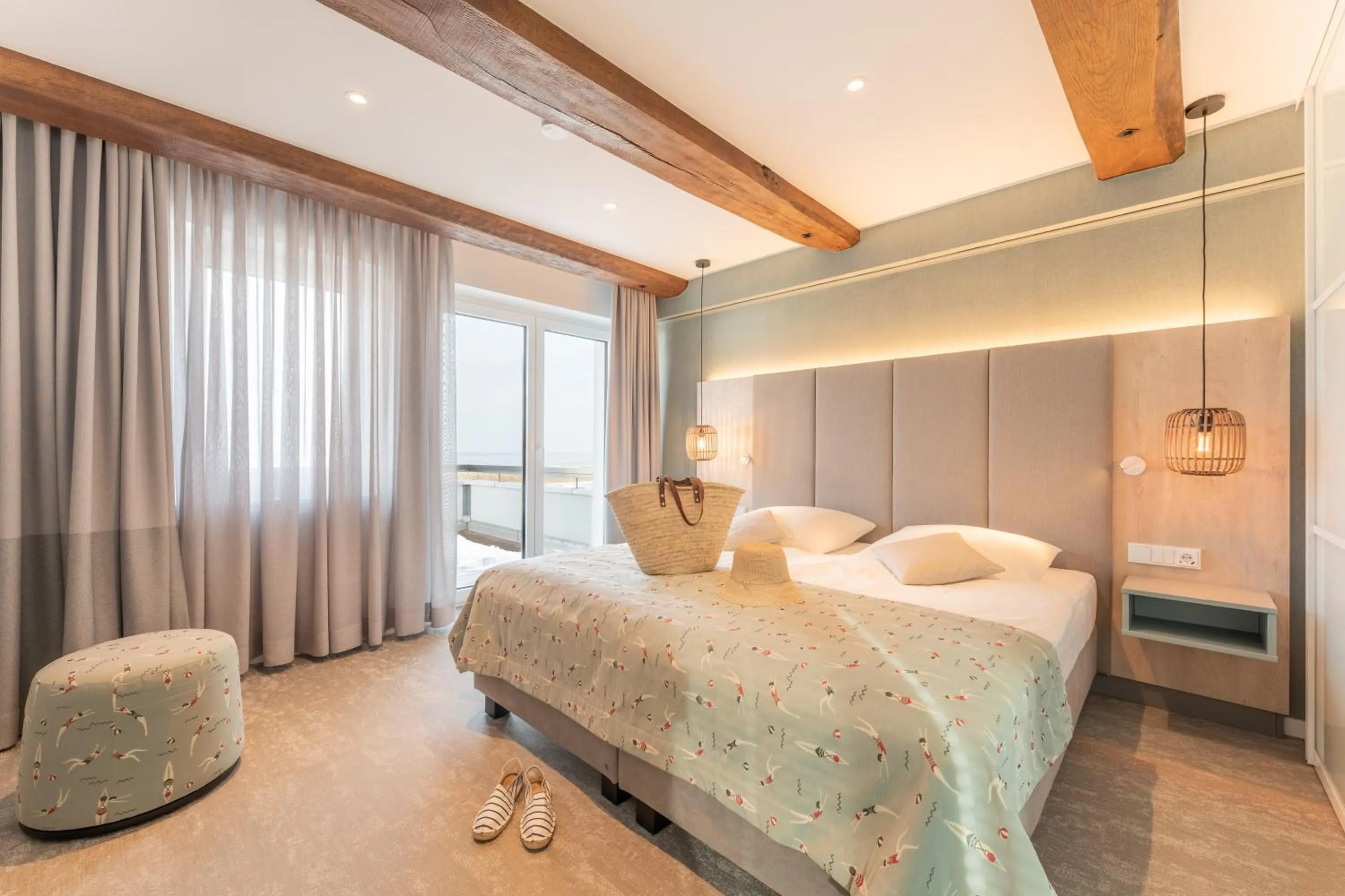 Photo of the whole room, Bed in Hotel Strandhus