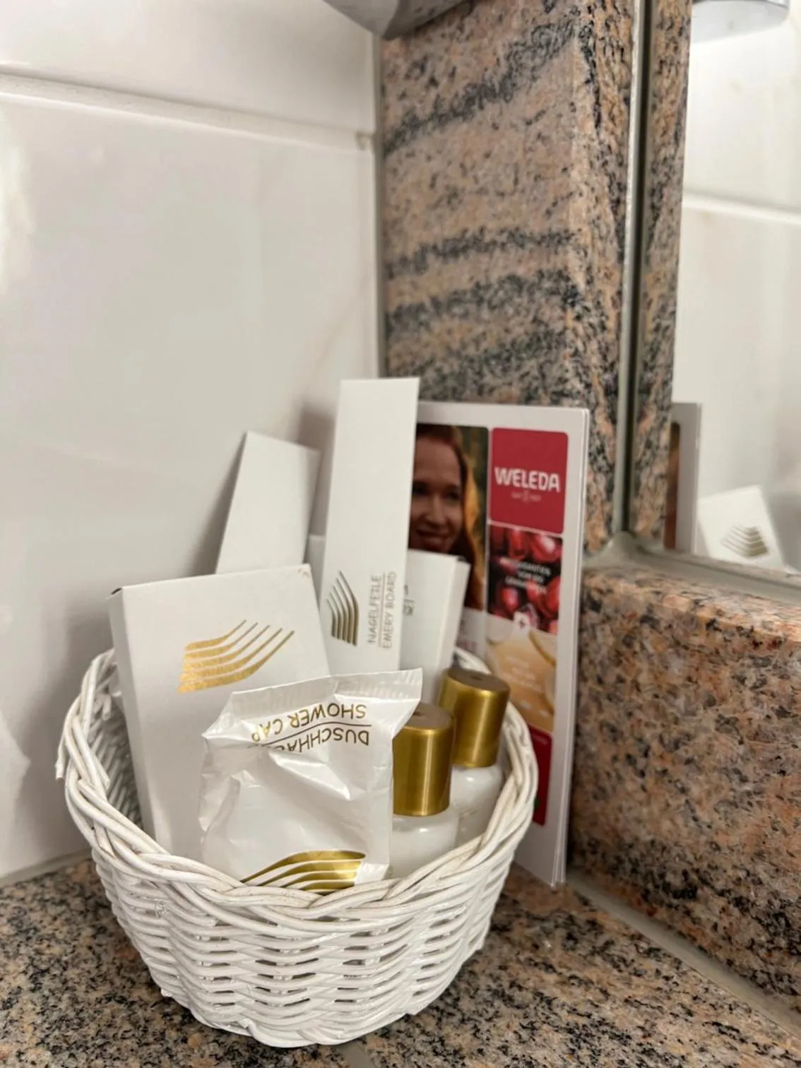 Bathroom in Parkhotel Maasberg GmbH