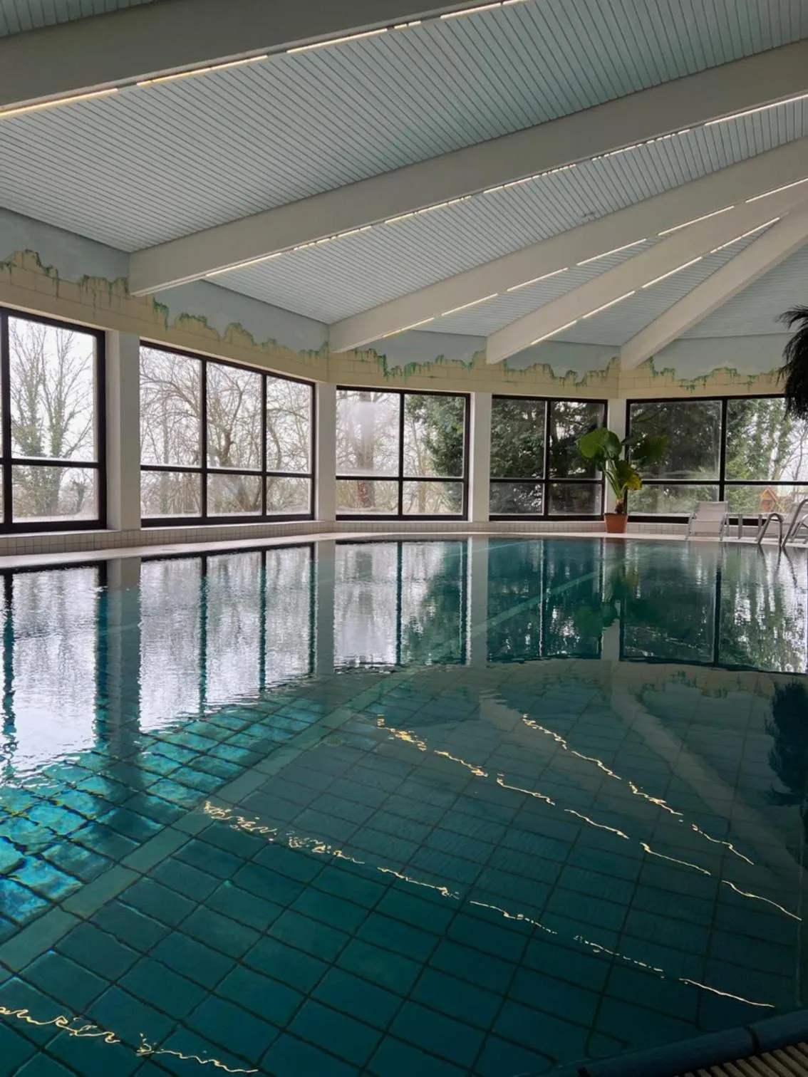 Swimming pool in Parkhotel Maasberg GmbH