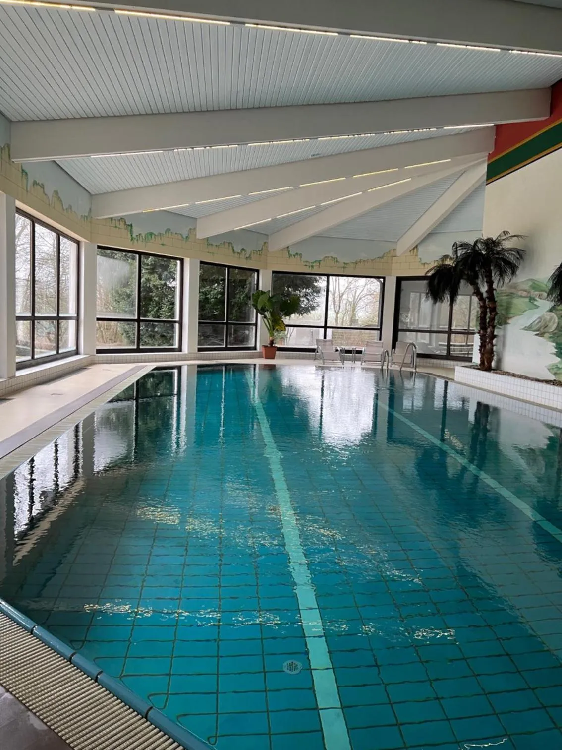 Swimming pool in Parkhotel Maasberg GmbH