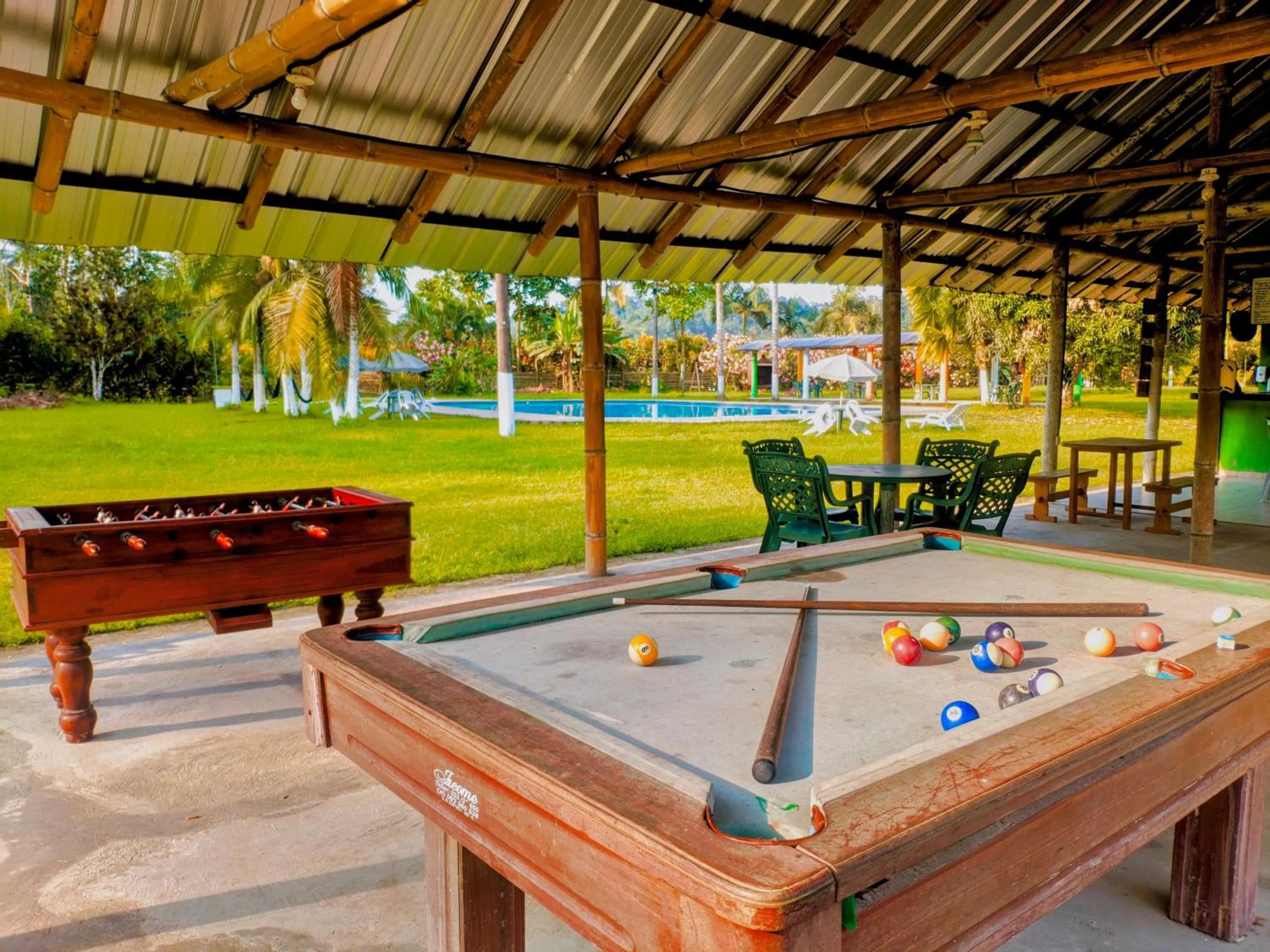 Patio in Puerto Quito Lodge - Las Iguanas