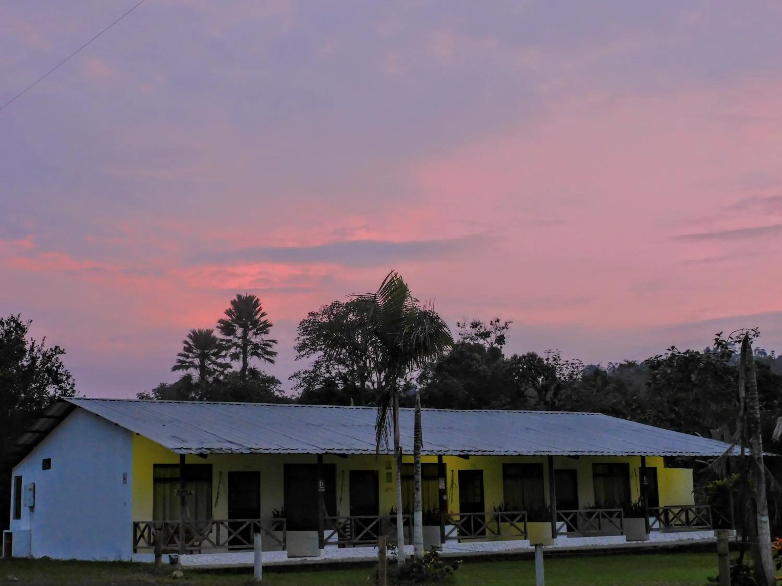 Property building in Puerto Quito Lodge