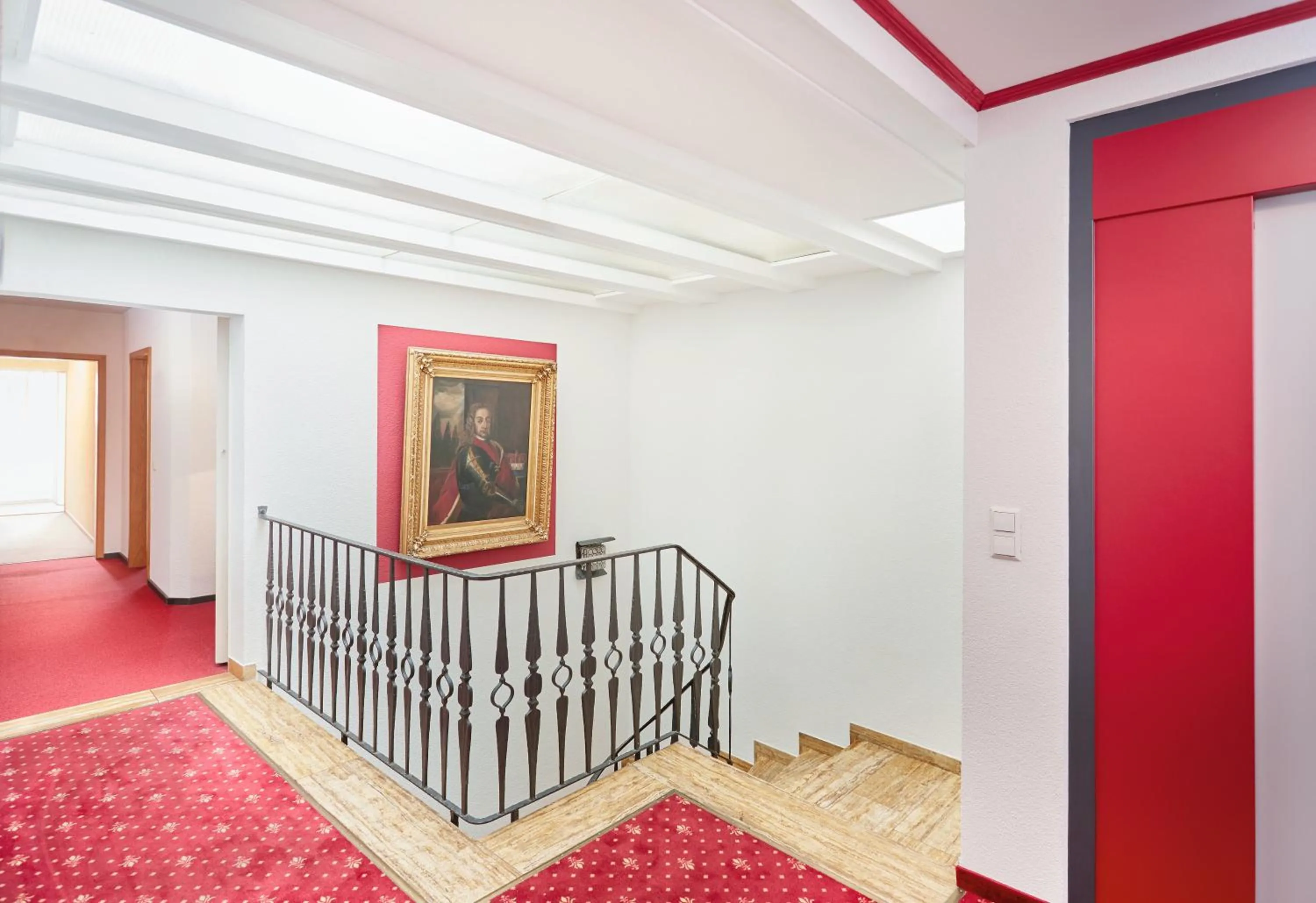 Bed in Hotel Restaurant Lindenhof