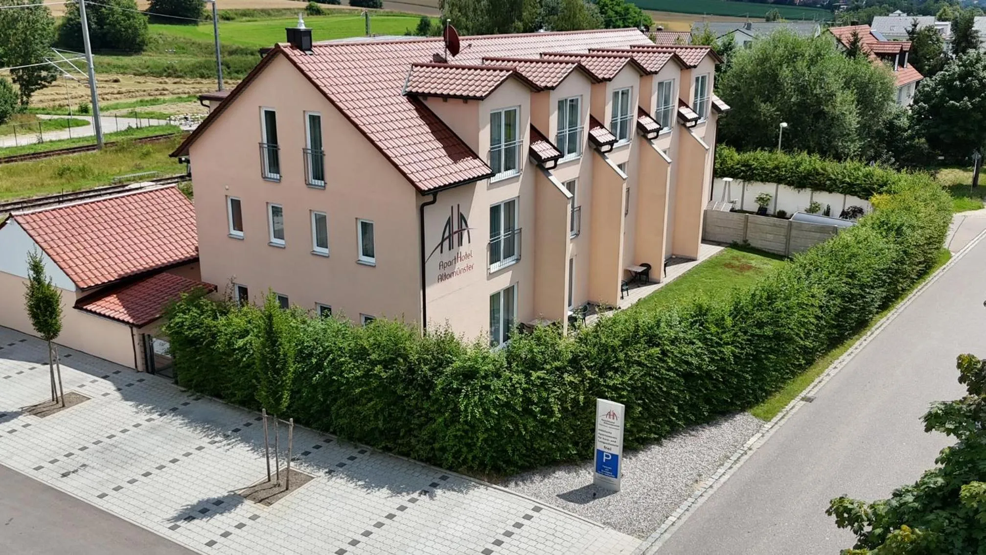 Property building in Aparthotel Altomünster - Garni