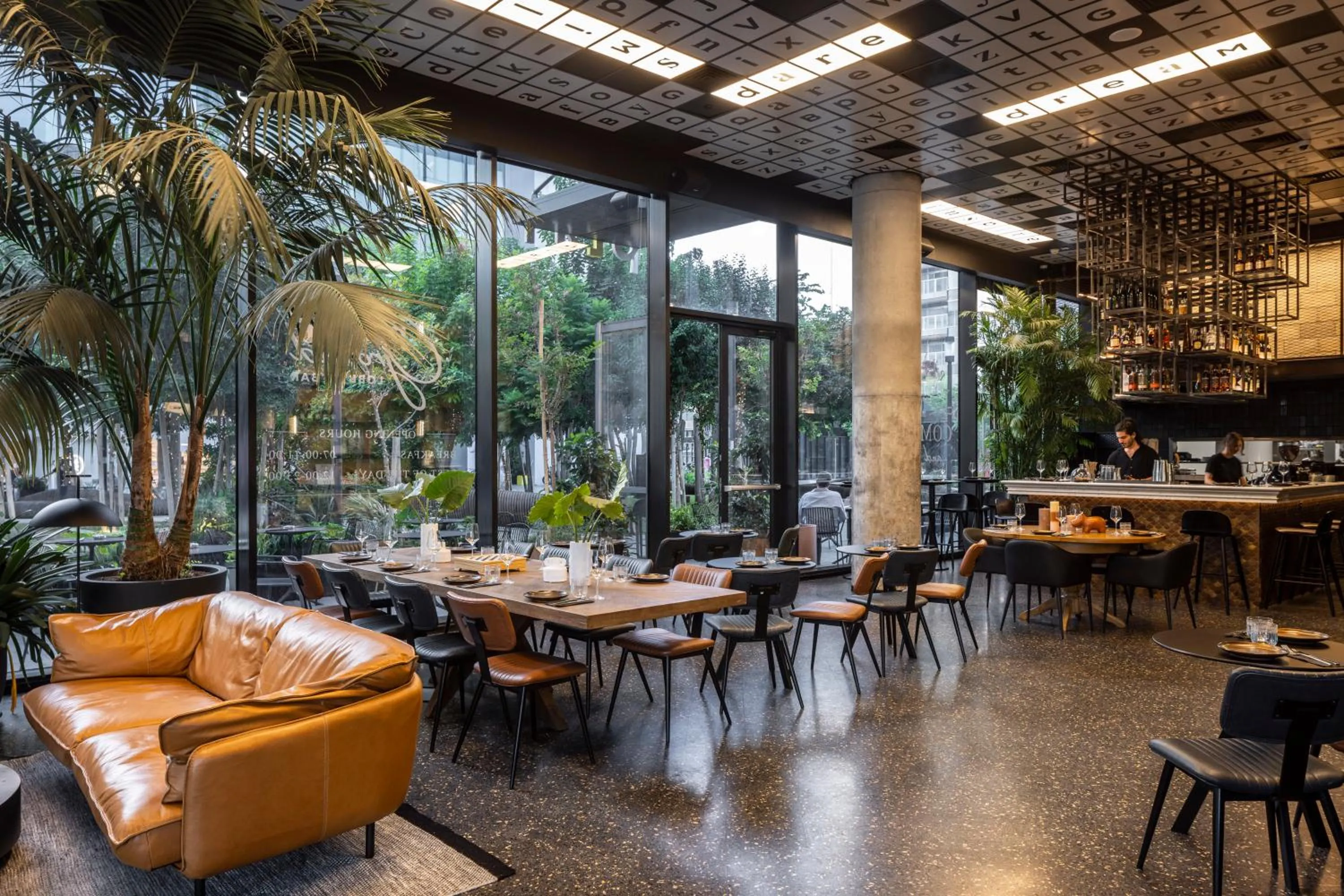 Restaurant/places to eat in Play Midtown Hotel Tel Aviv