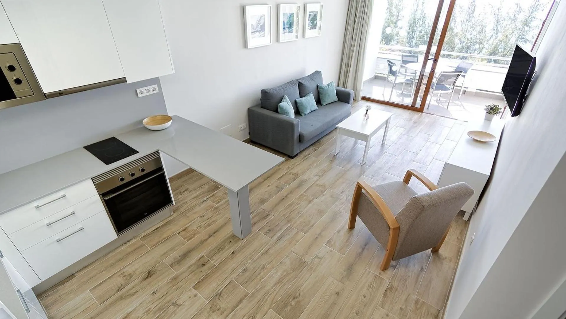 Living room in Las Nasas by Labranda