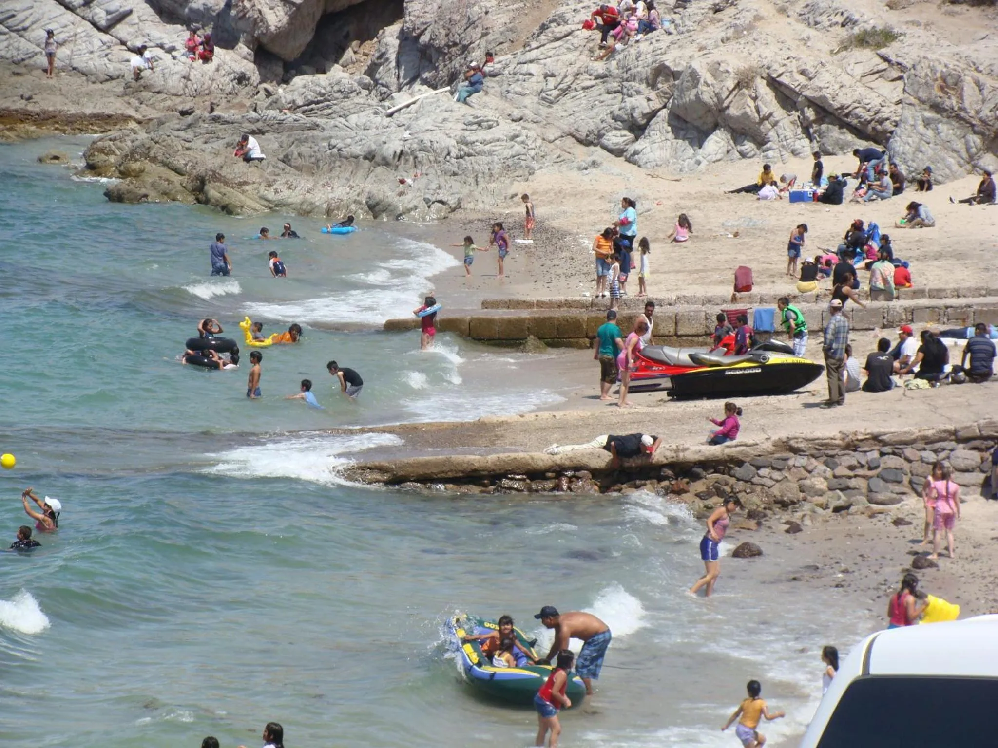 group of guests in Eco Bay Hotel