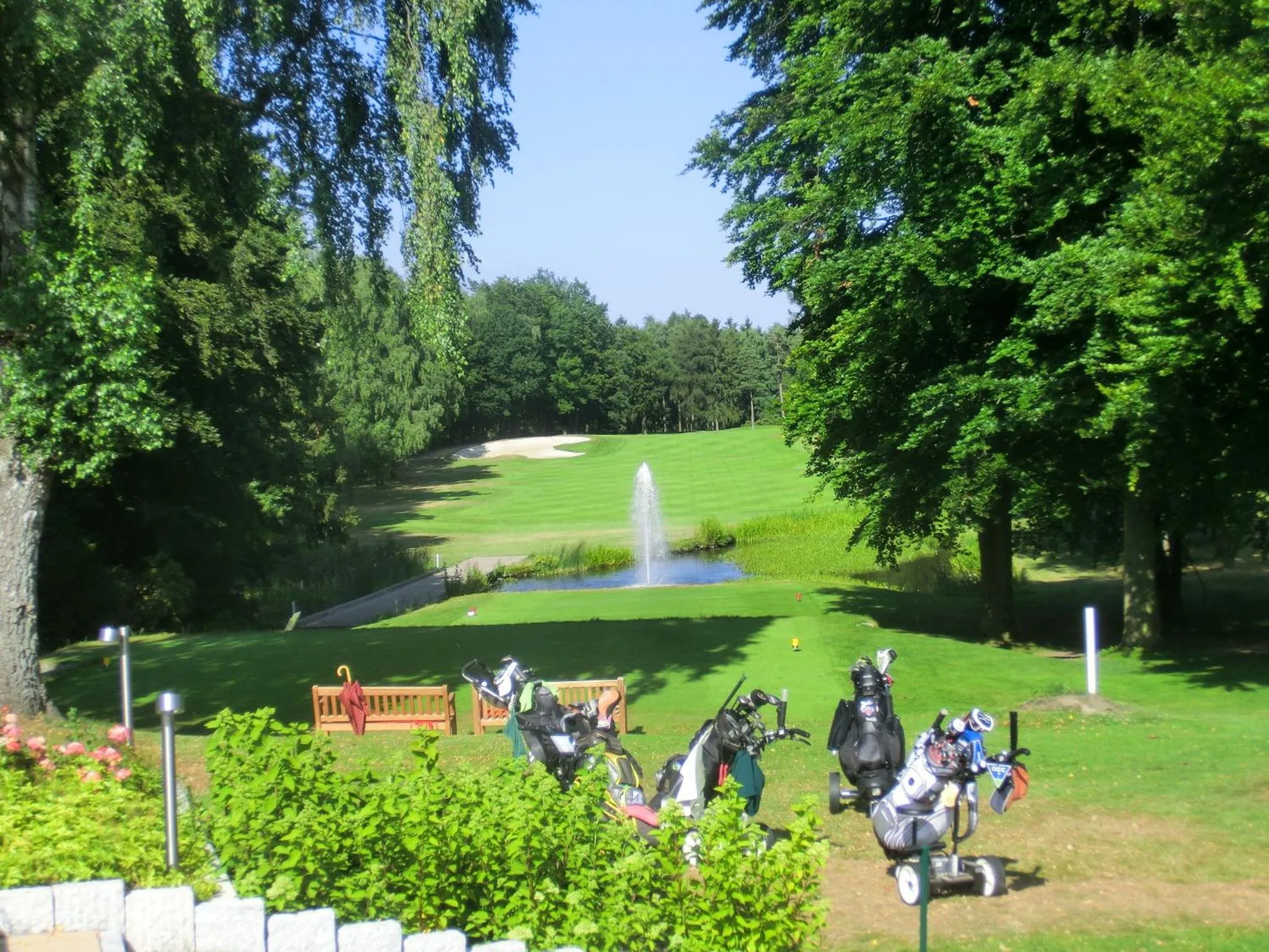 Golfcourse in Hünerbein's Posthotel