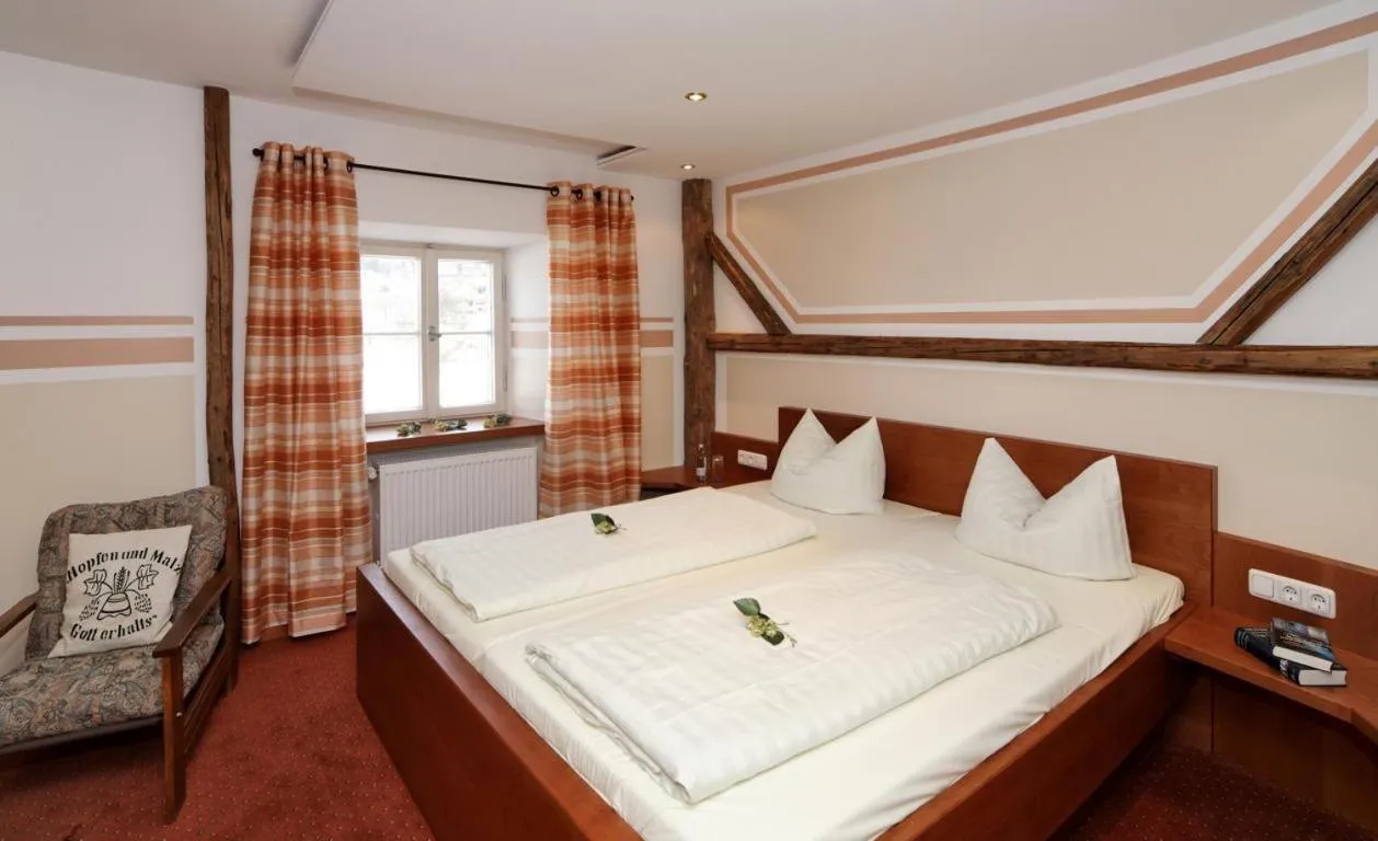 Bed in Brauerei-Gasthof Eck