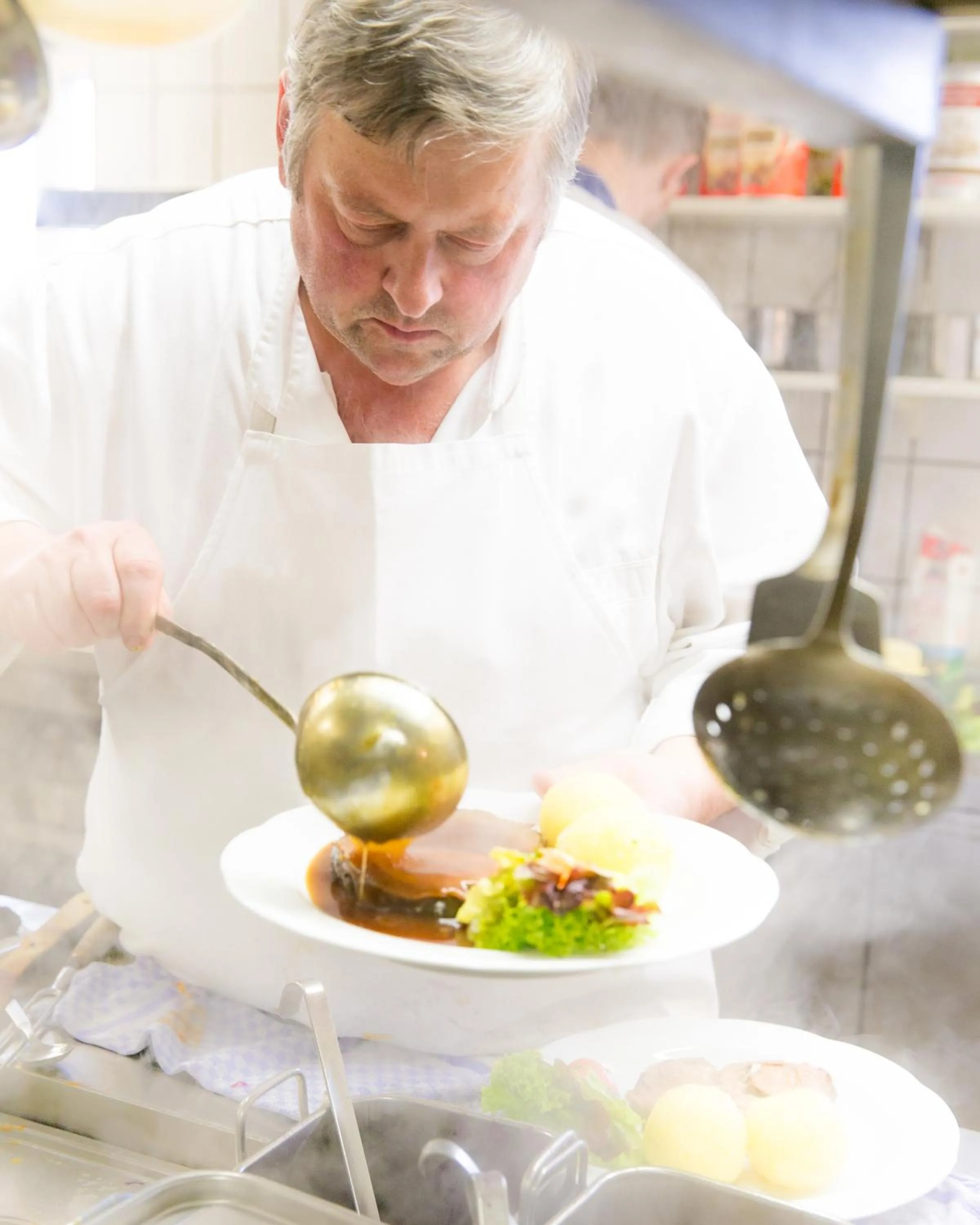 Food close-up in Brauerei-Gasthof Eck
