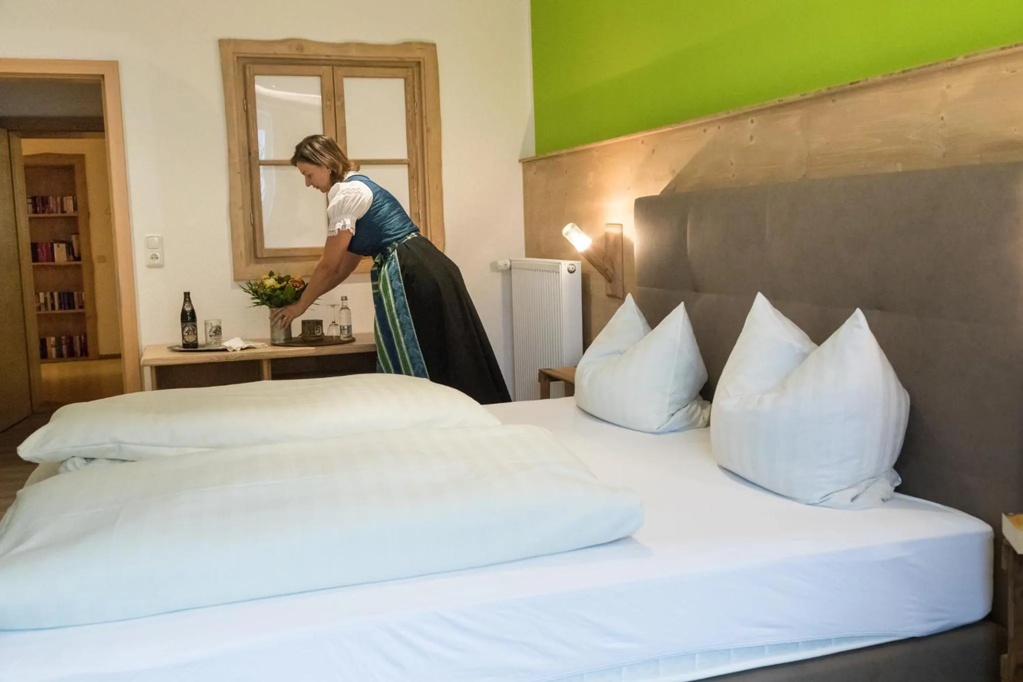 Bed in Brauerei-Gasthof Eck