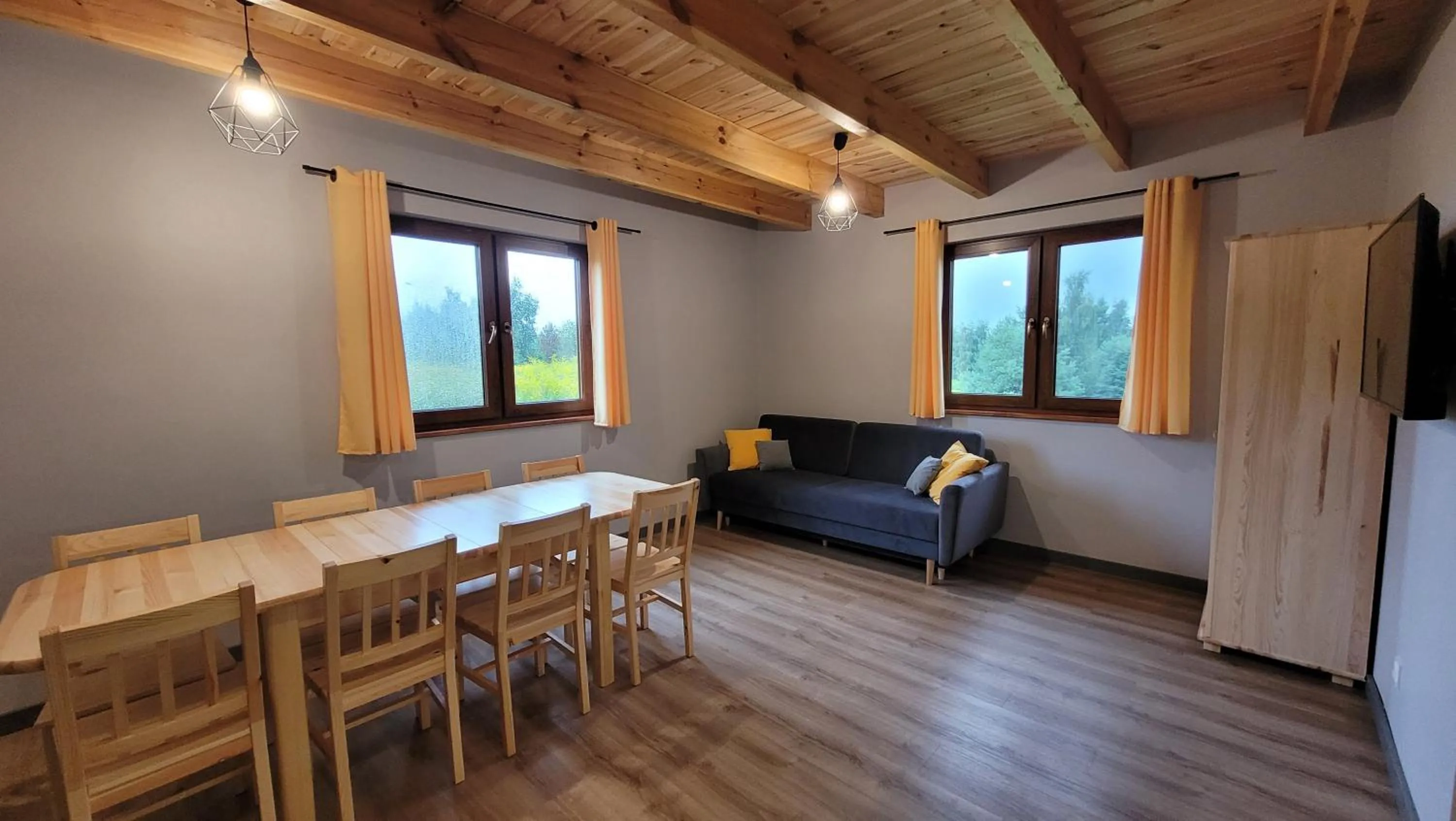 Living room in Wrzosowe Wzgórze