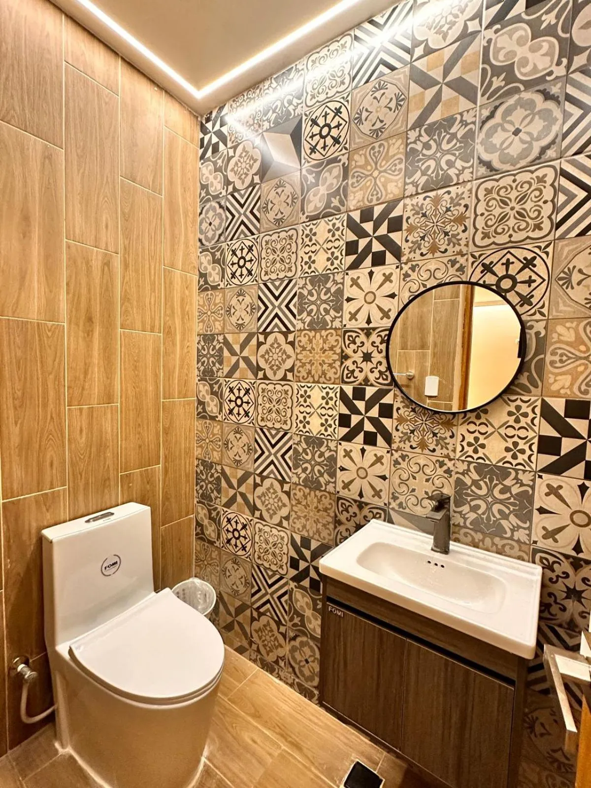 Bathroom in Hotel La Colonia