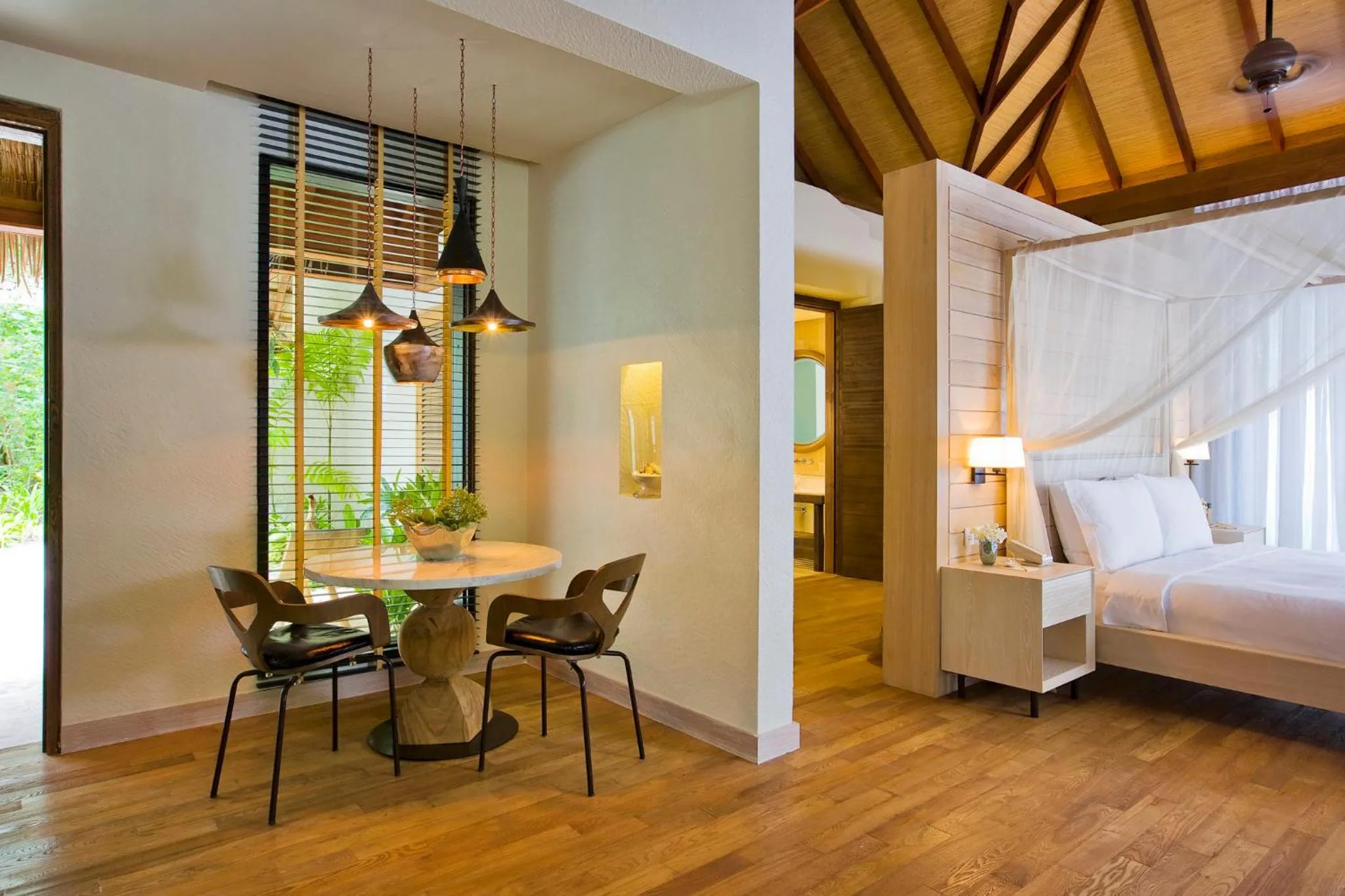 Photo of the whole room, Bed in COMO Maalifushi