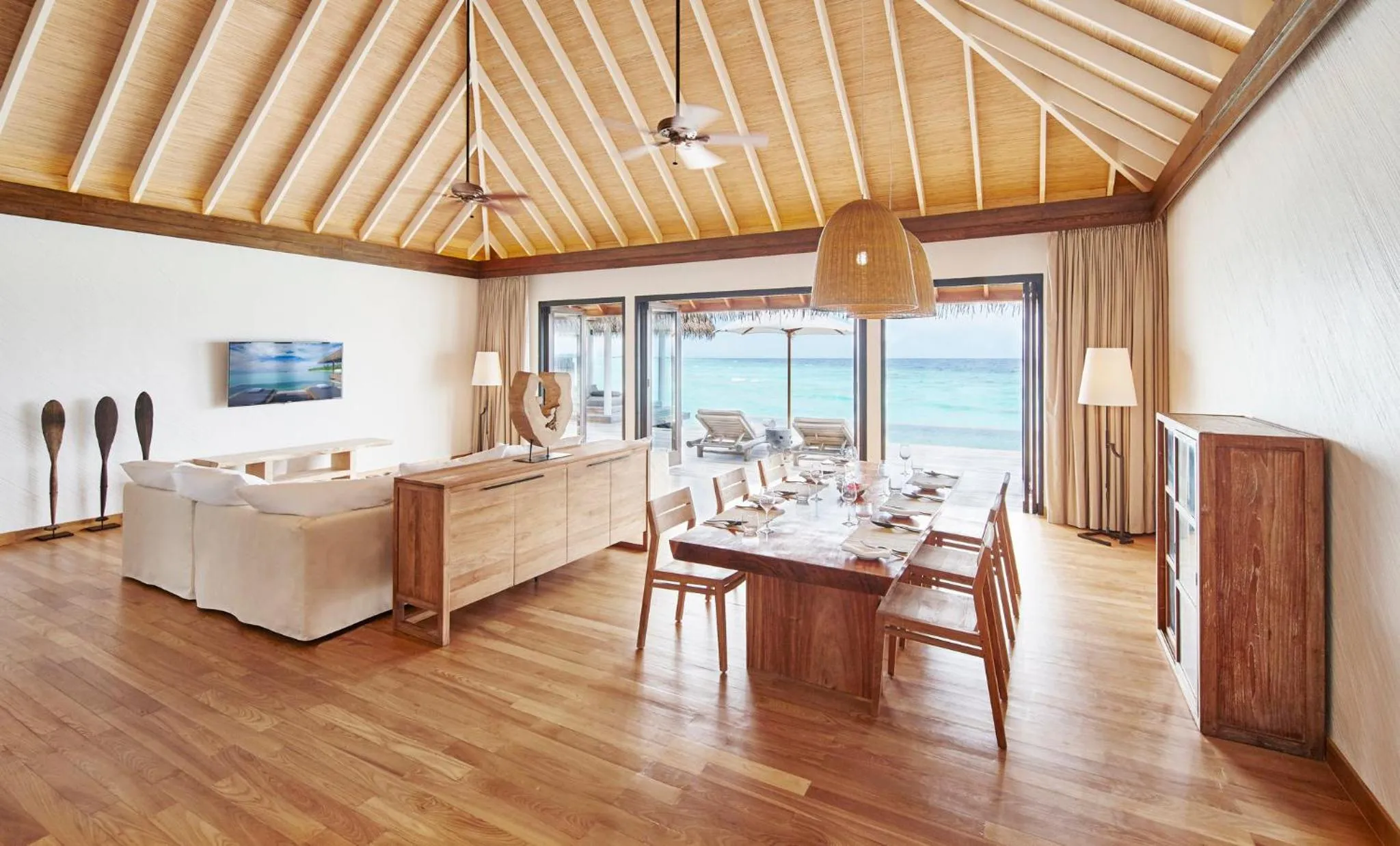 Photo of the whole room in COMO Maalifushi