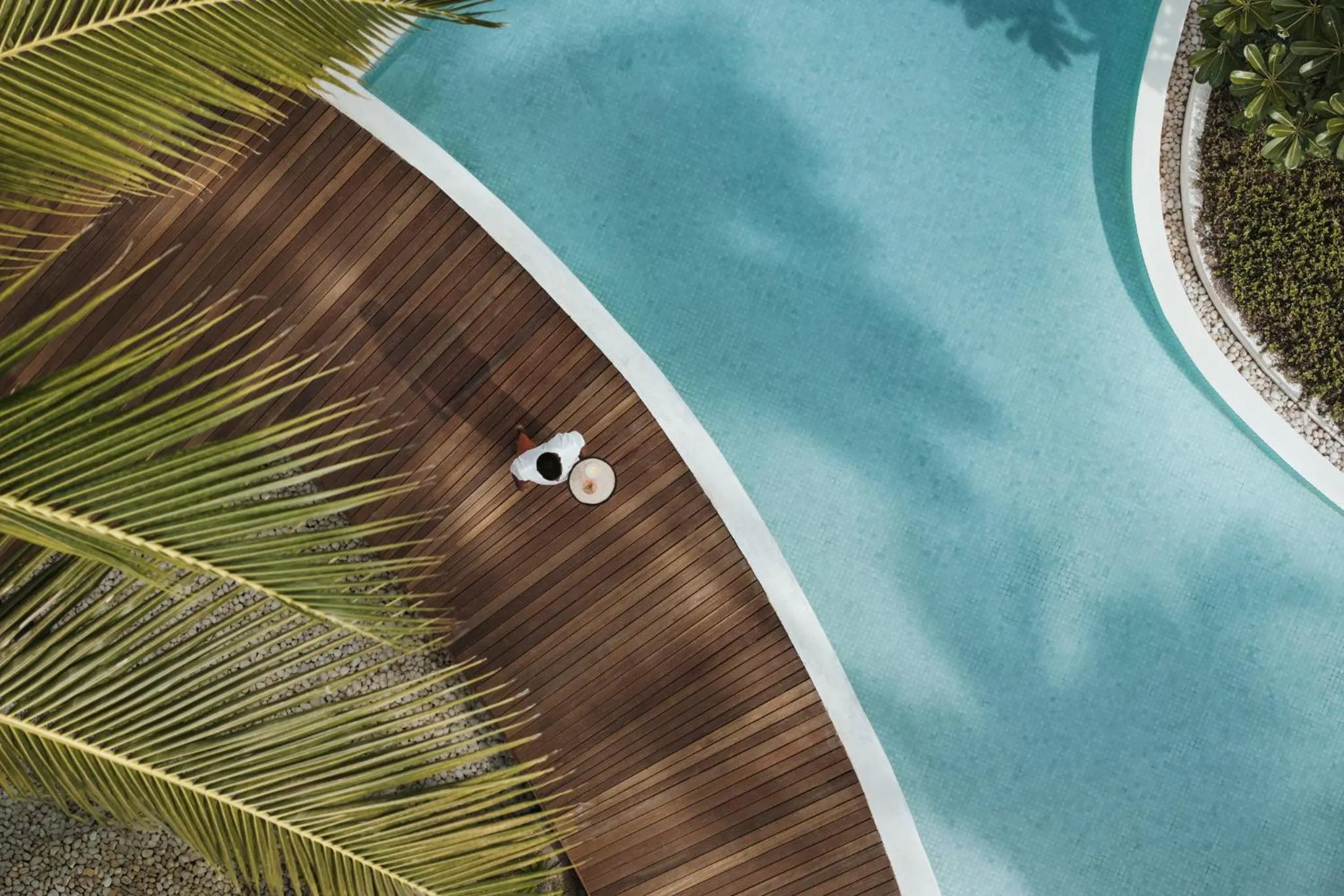 Bird's eye view in COMO Maalifushi