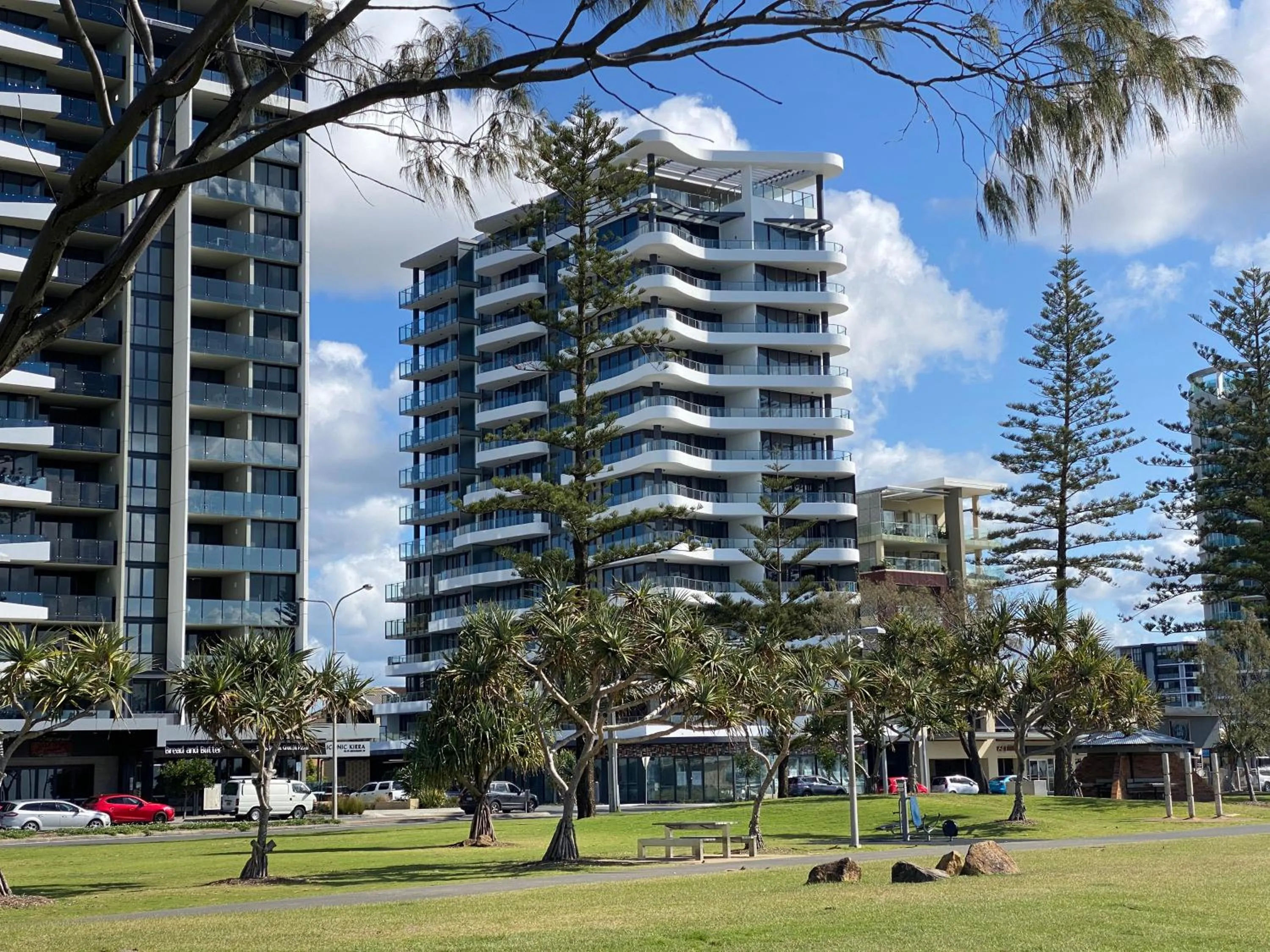 Property building in X Kirra Apartments