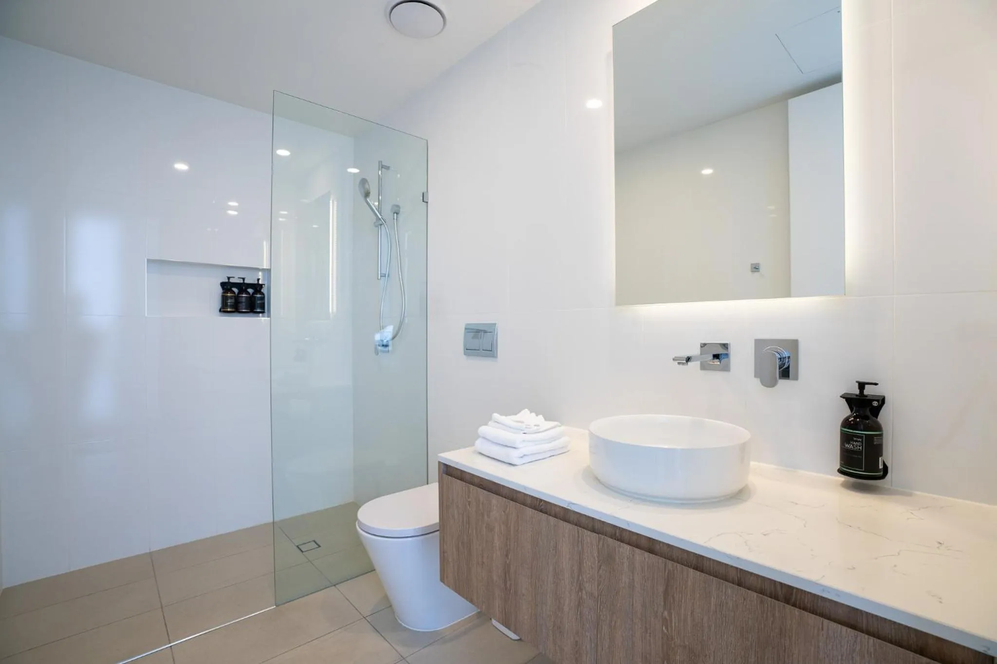 Shower in X Kirra Apartments