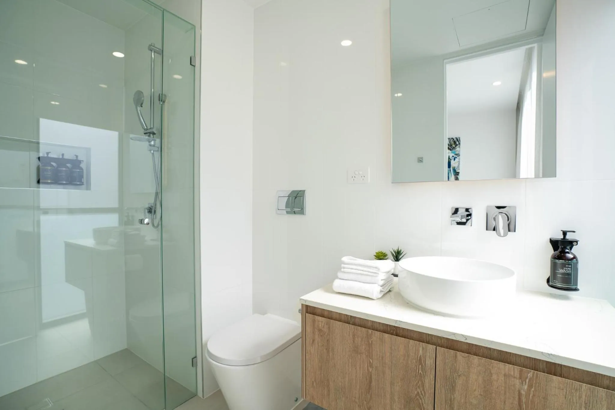 Bathroom in X Kirra Apartments