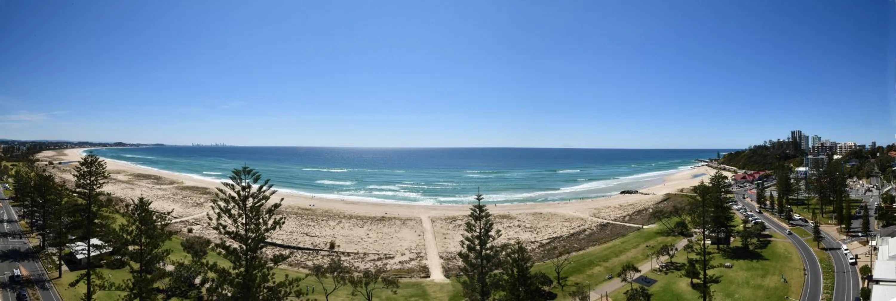 Natural landscape in X Kirra Apartments