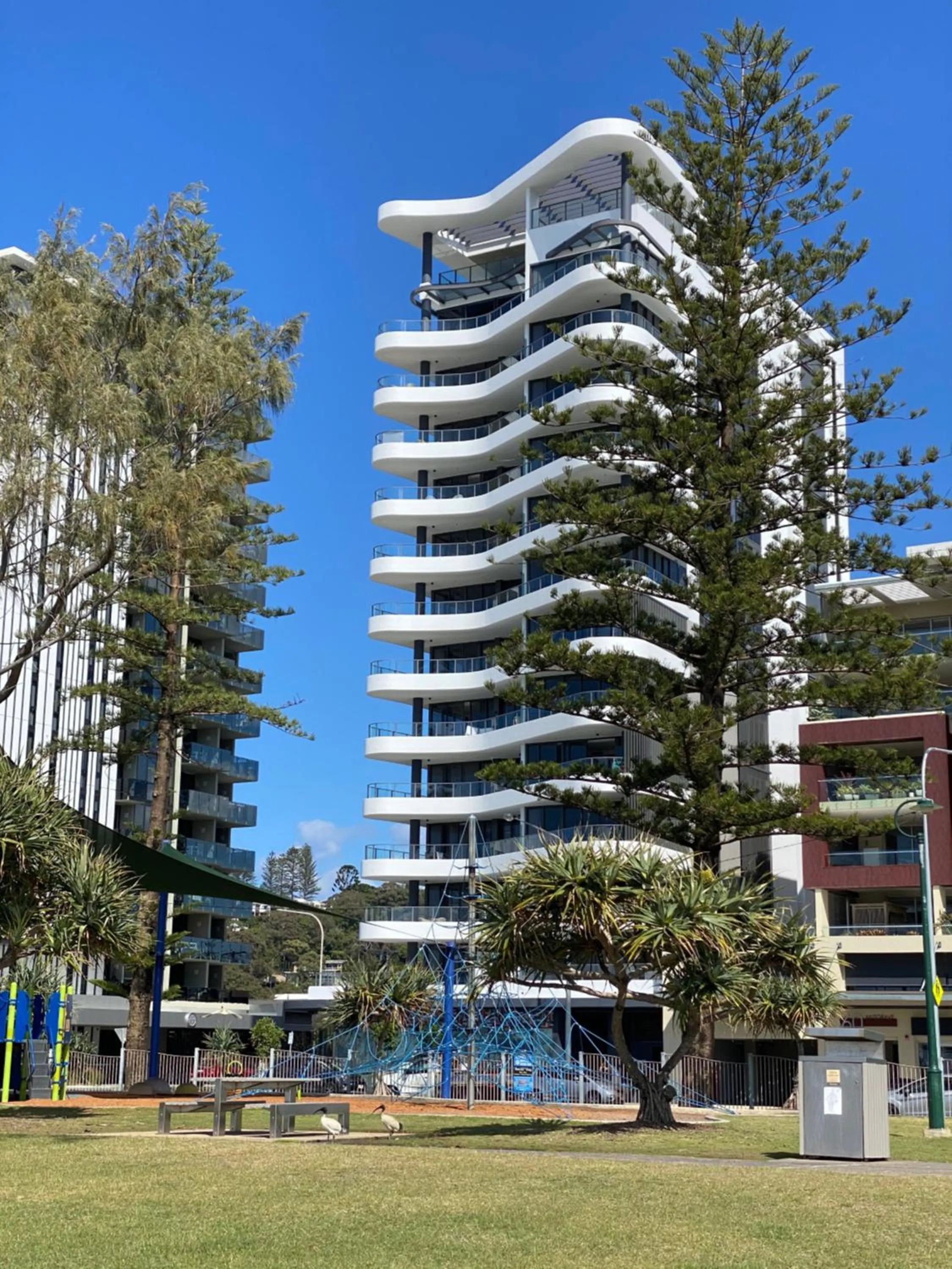 Property building in X Kirra Apartments