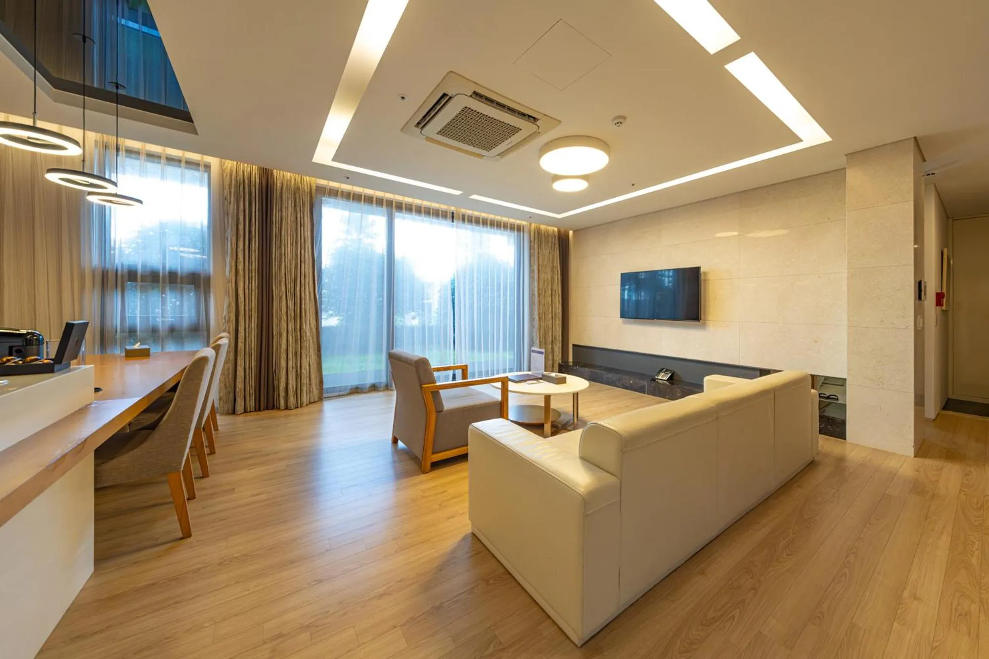 Living room in Velum Resort