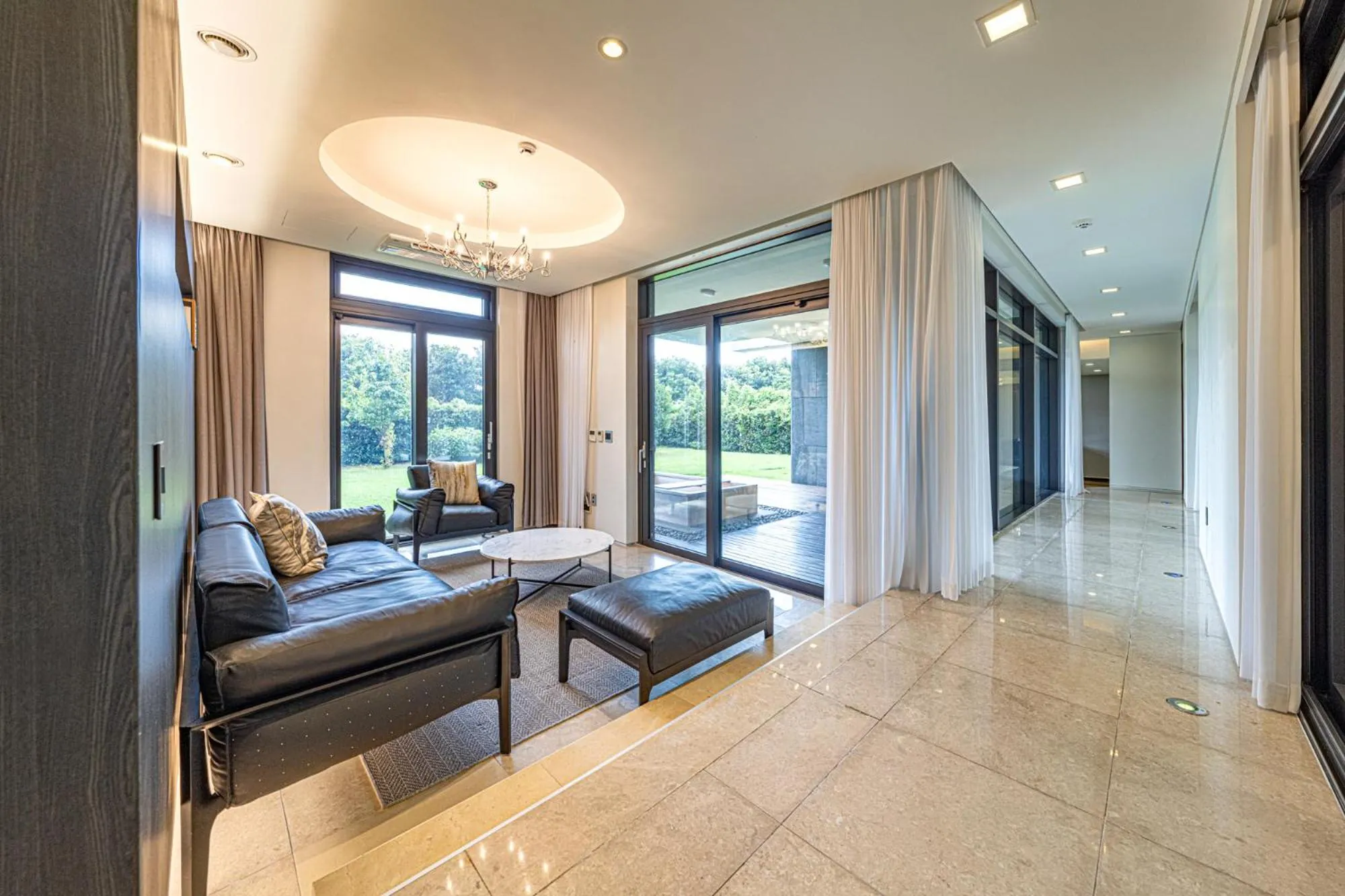 Living room in Velum Resort