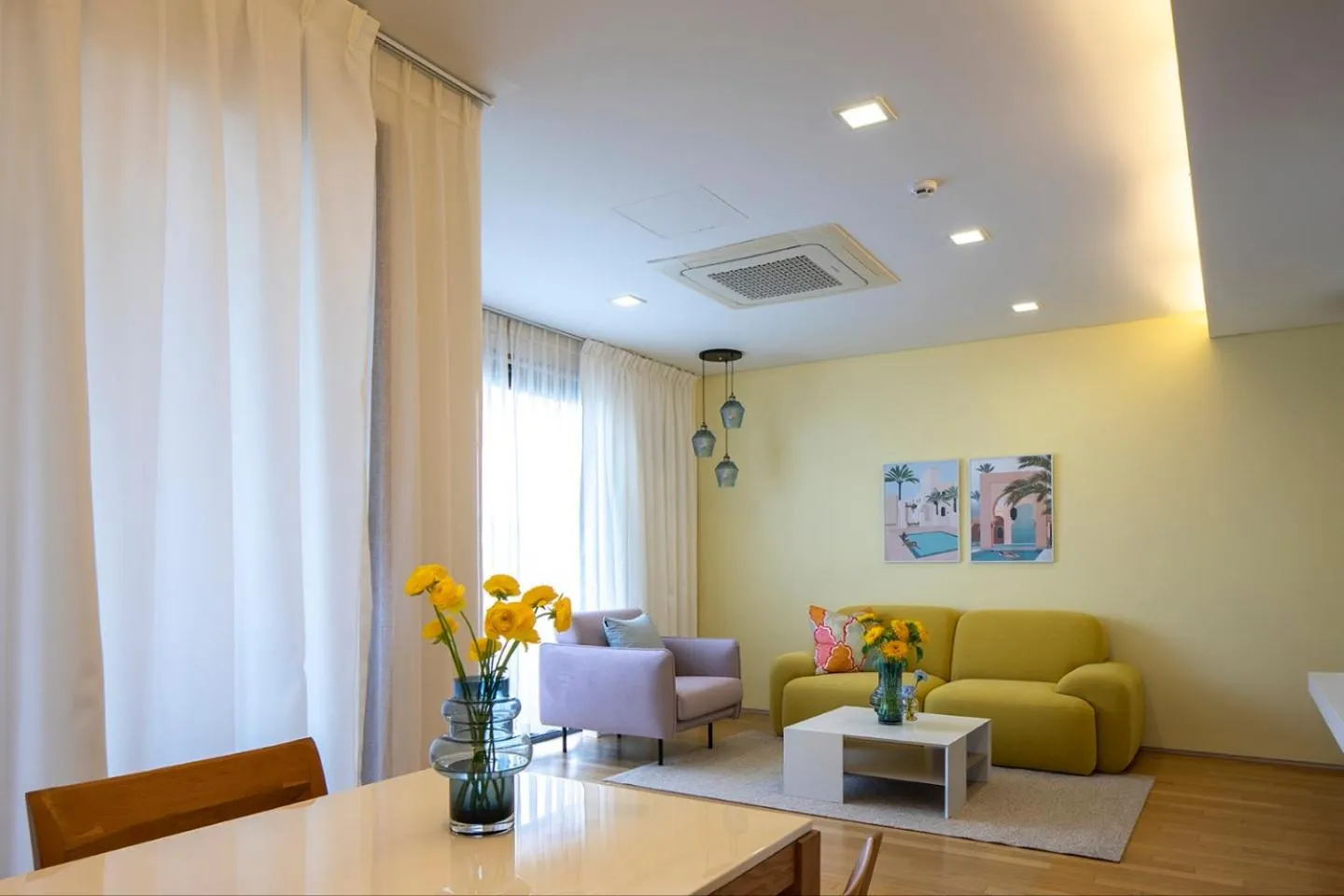 Living room in Velum Resort