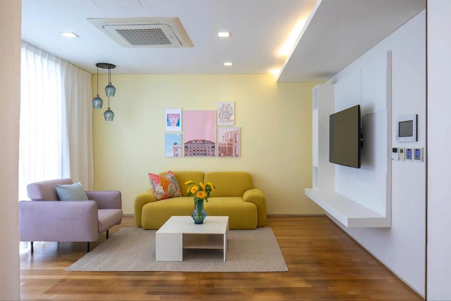 Living room in Velum Resort