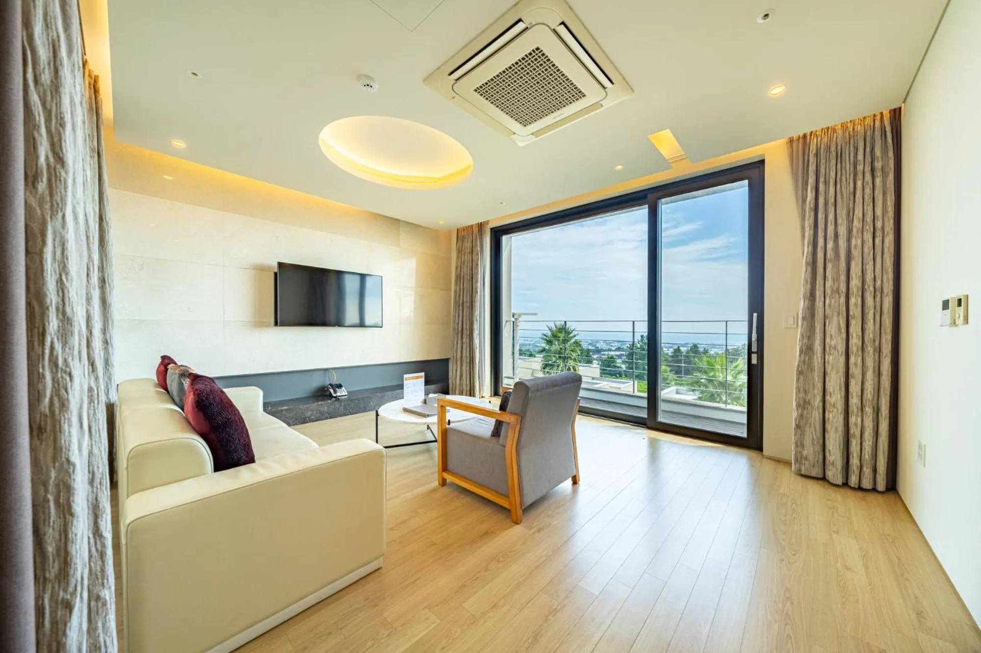 Living room in Velum Resort