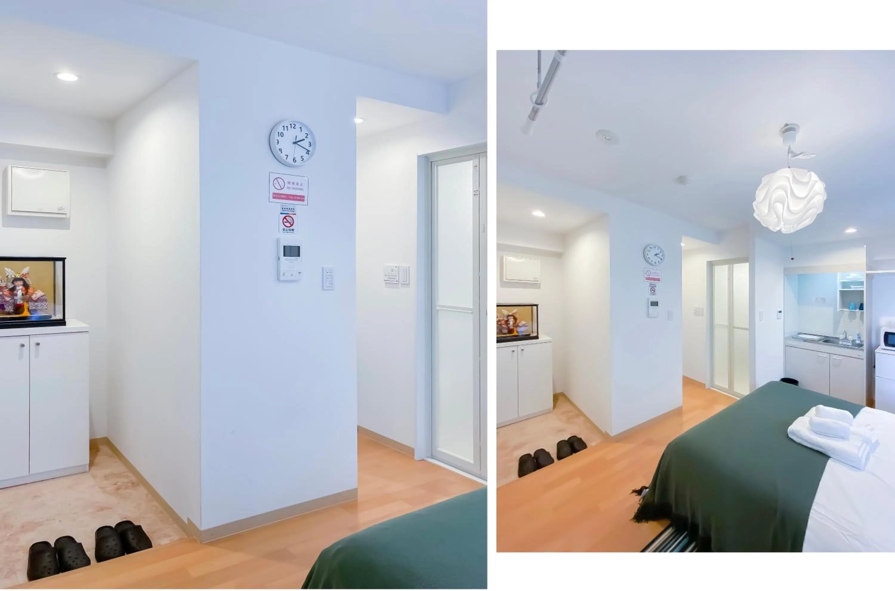 Bed in japan house asakusa