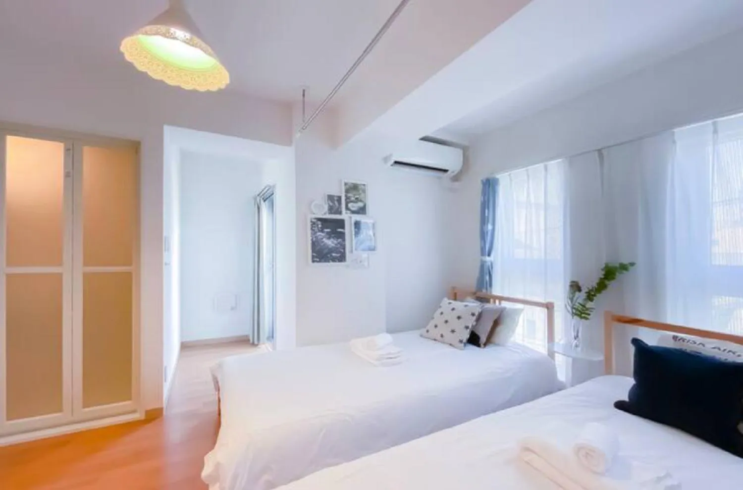 Bed in japan house asakusa