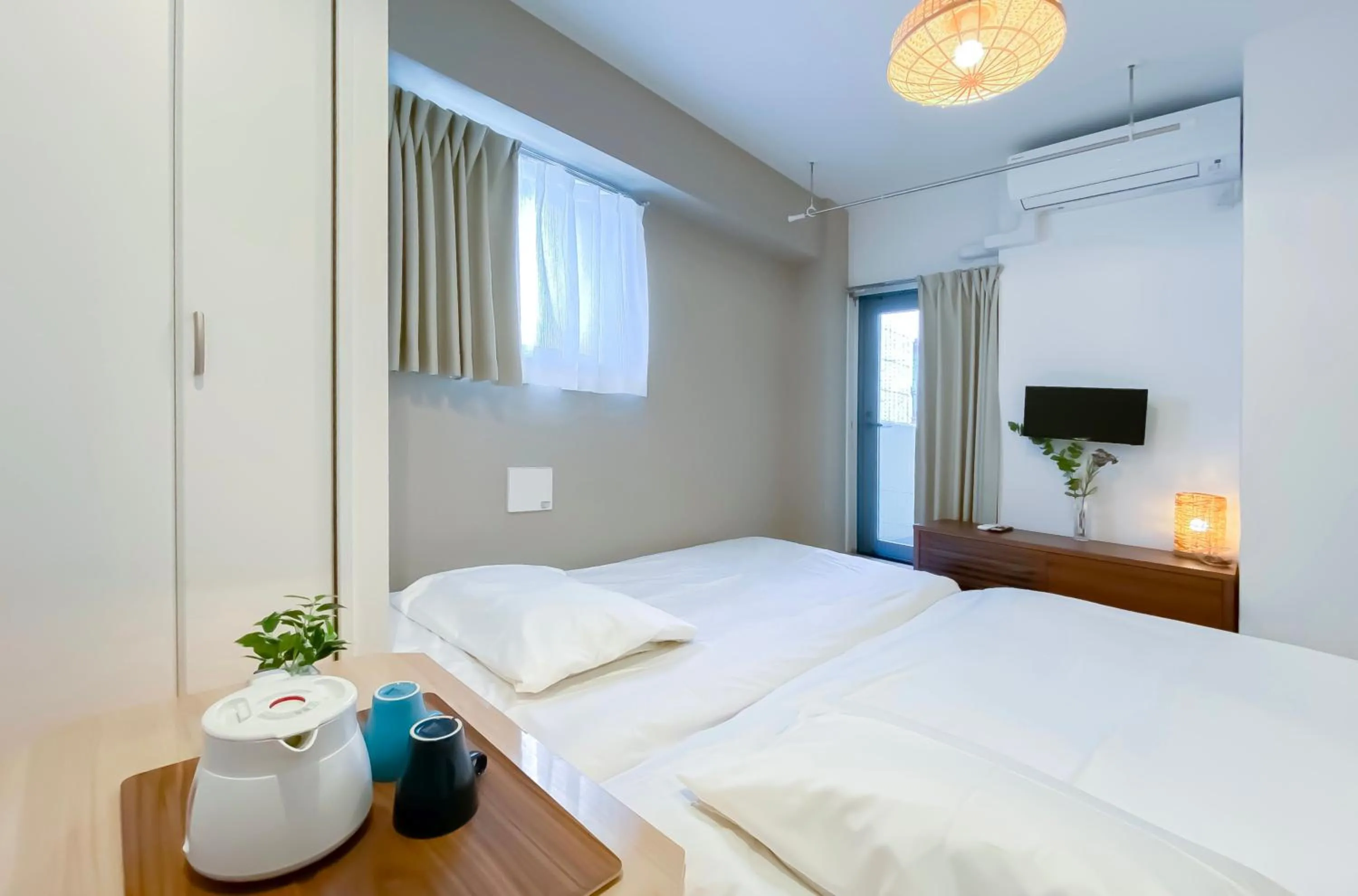 Bed in japan house asakusa