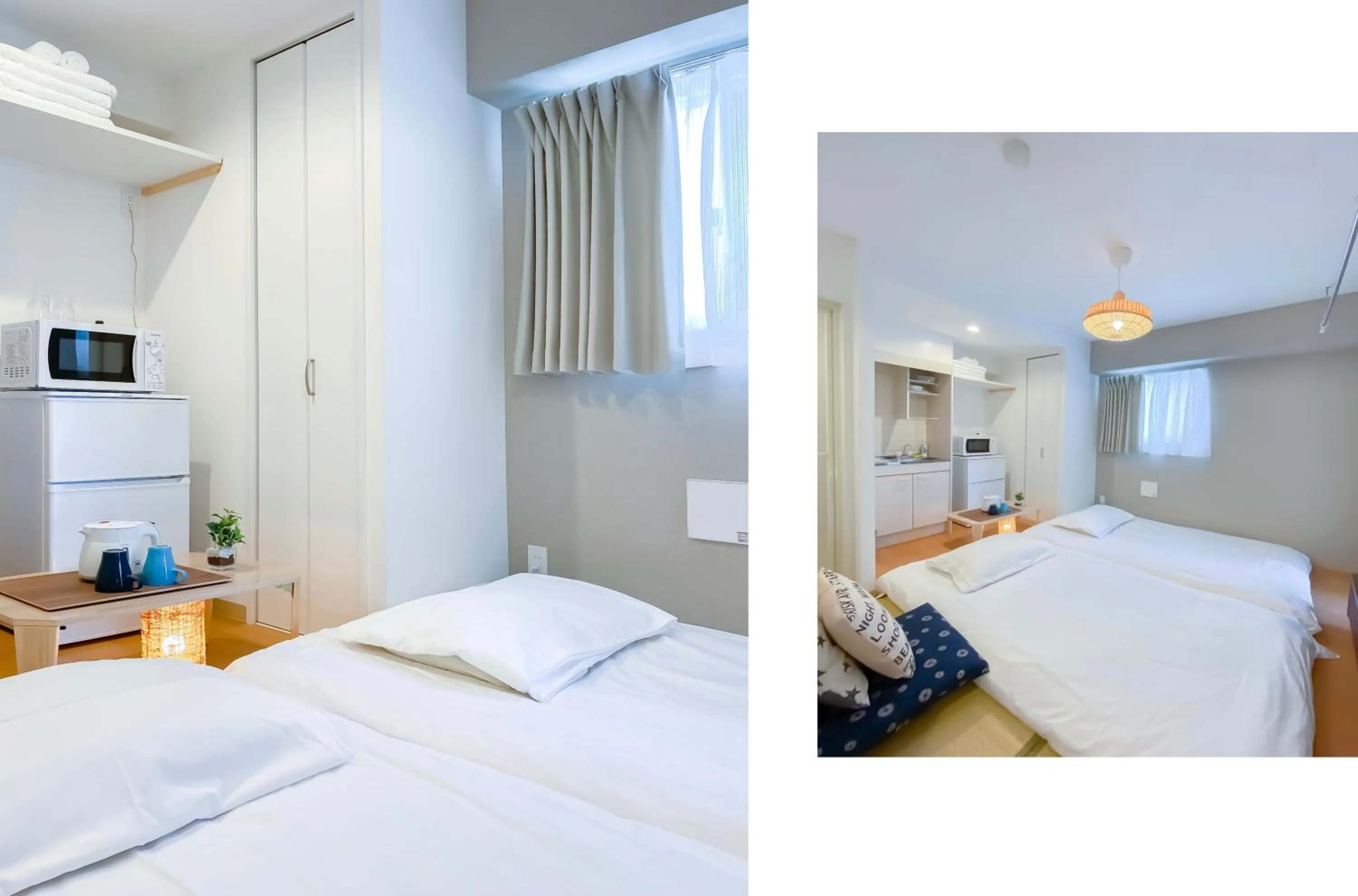 Bed in japan house asakusa