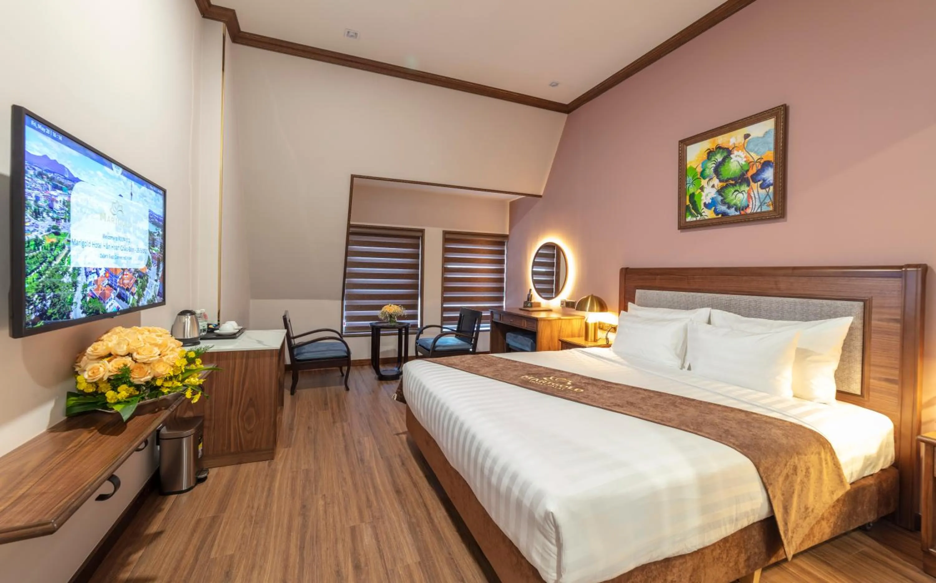 Bedroom, Bed in Marigold Hotel Dalat