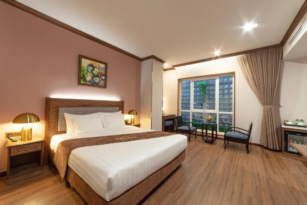 Bed in Marigold Hotel Dalat