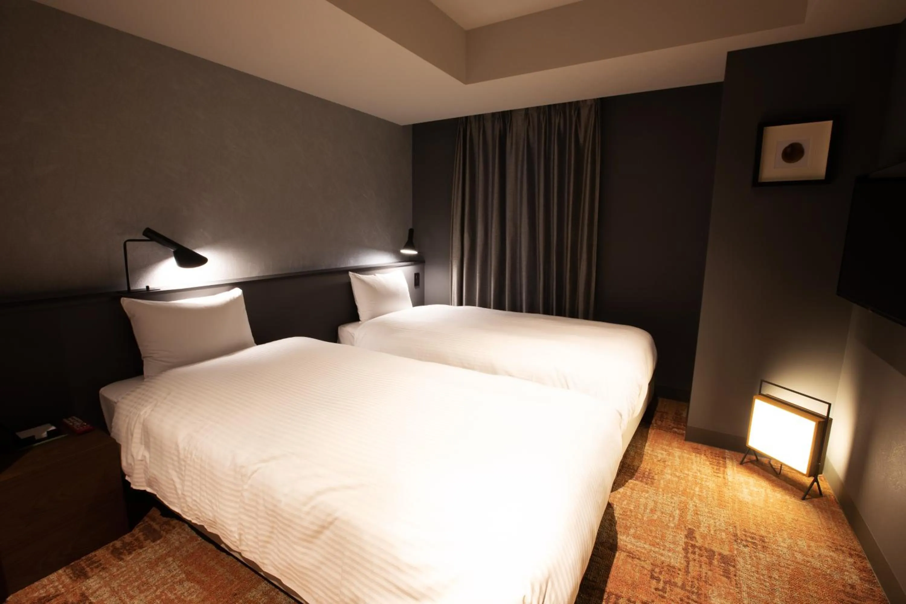 Bed in LOF HOTEL Shimbashi