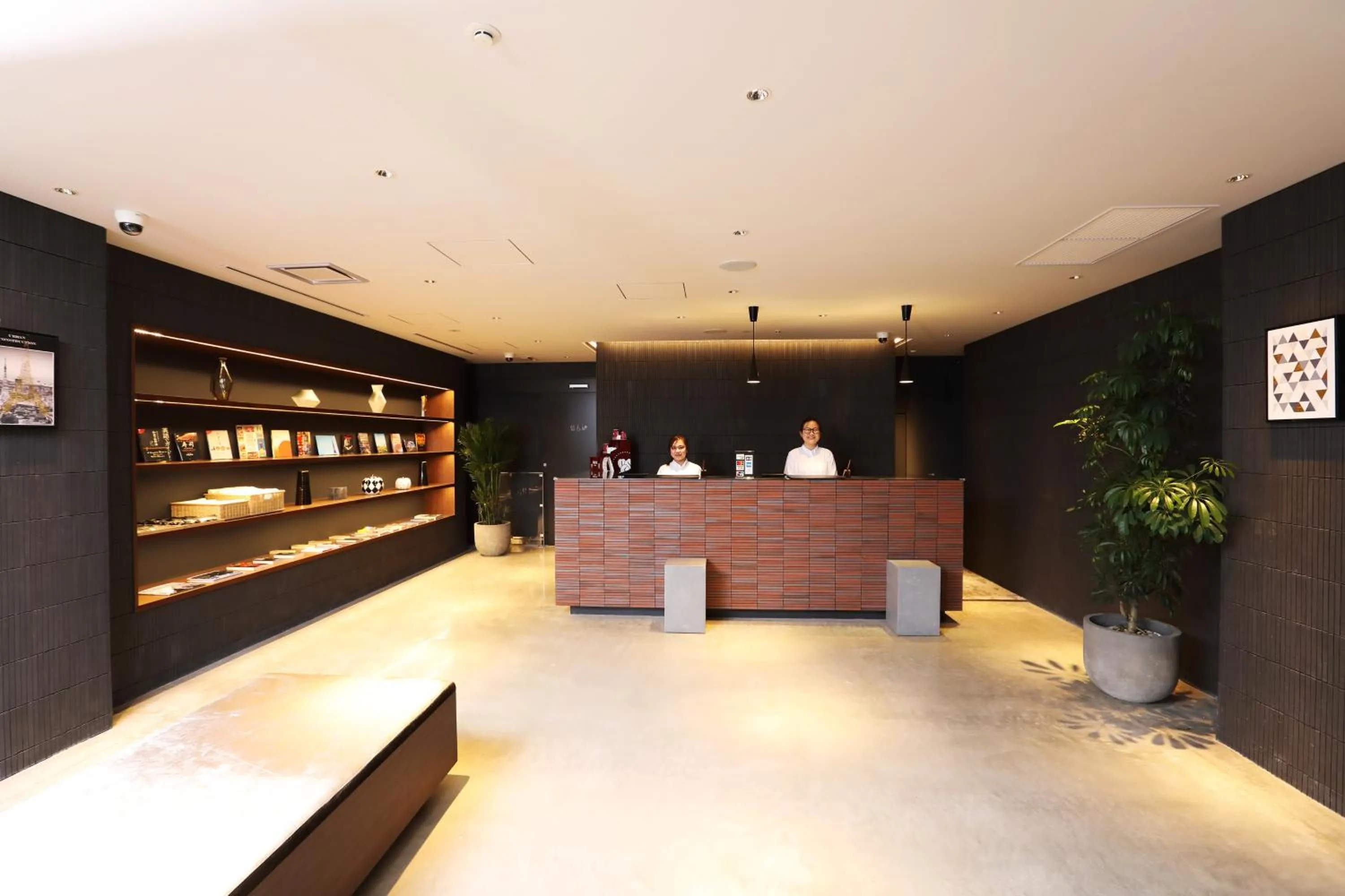 Lobby or reception in LOF HOTEL Shimbashi