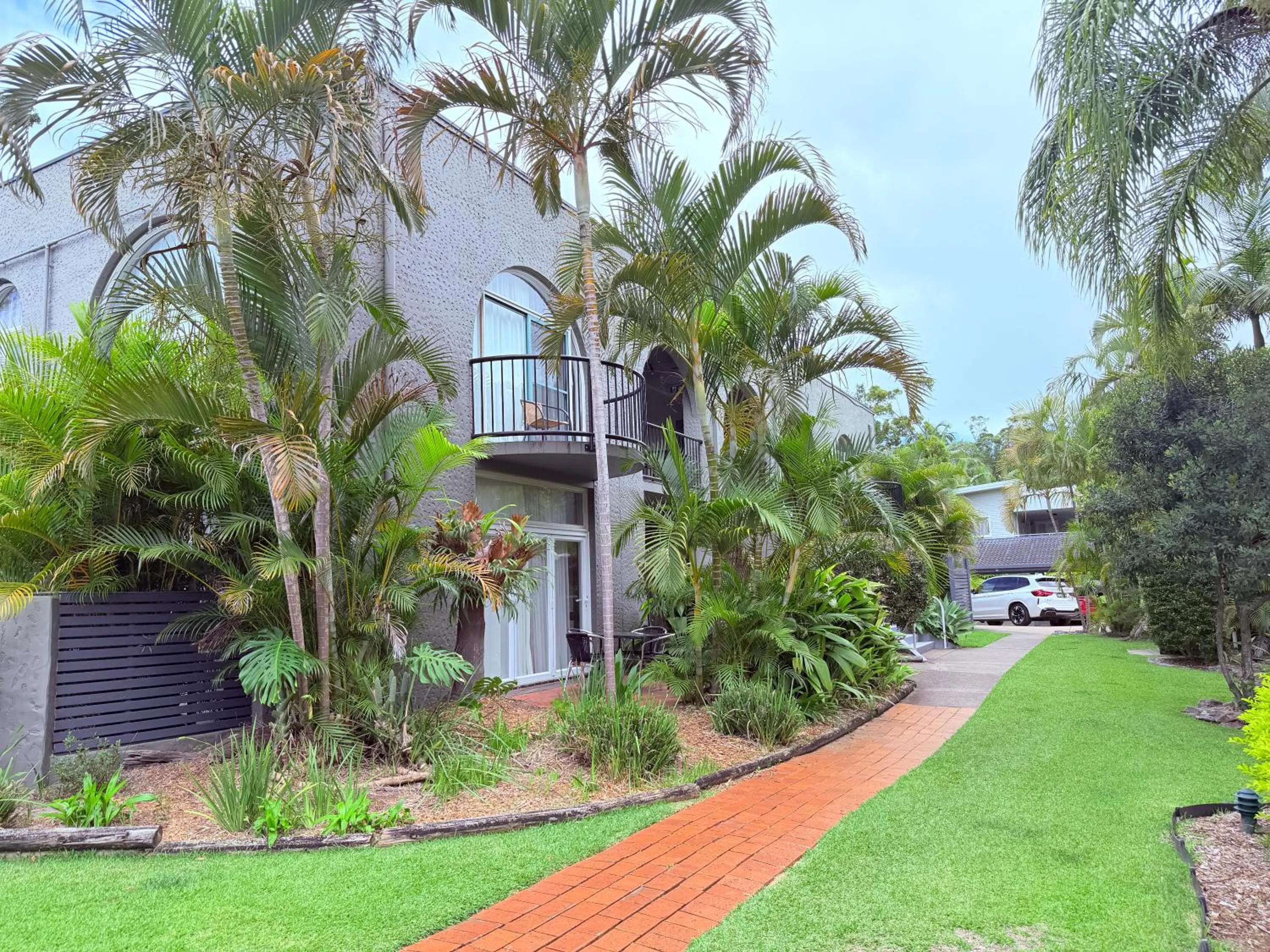 Property building in Korora Bay Village Resort