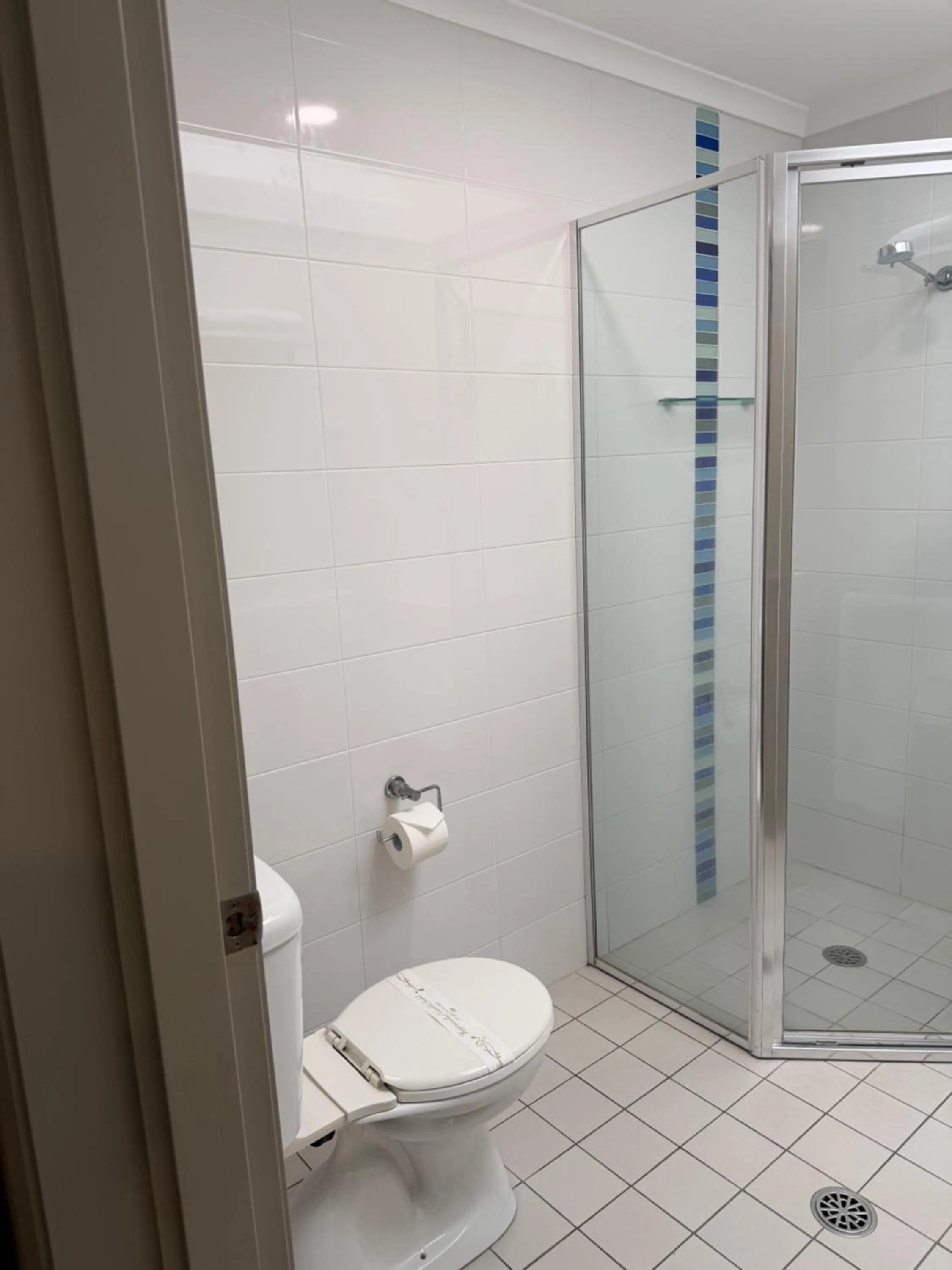 Shower in Korora Bay Village Resort