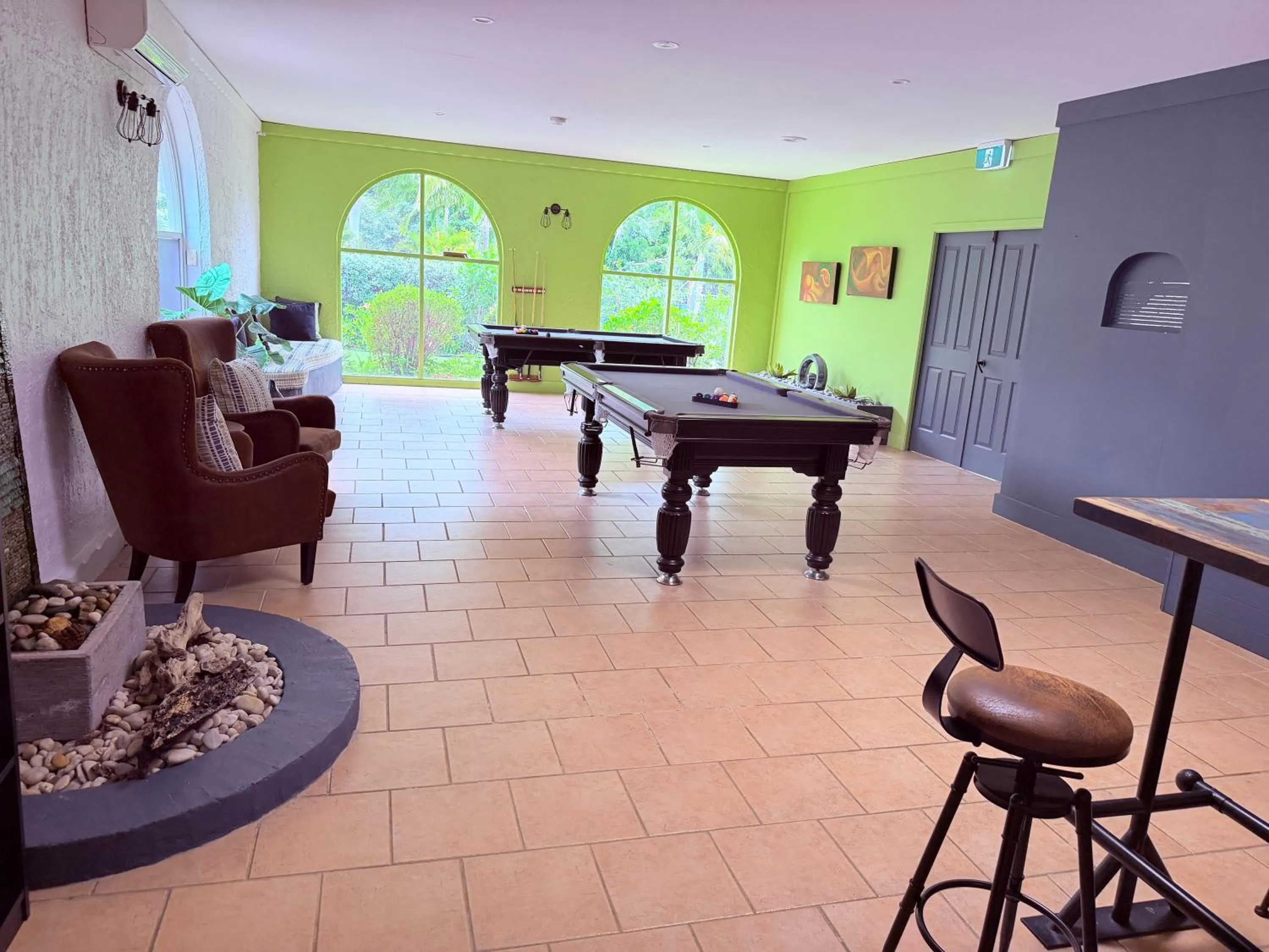 Game Room in Korora Bay Village Resort