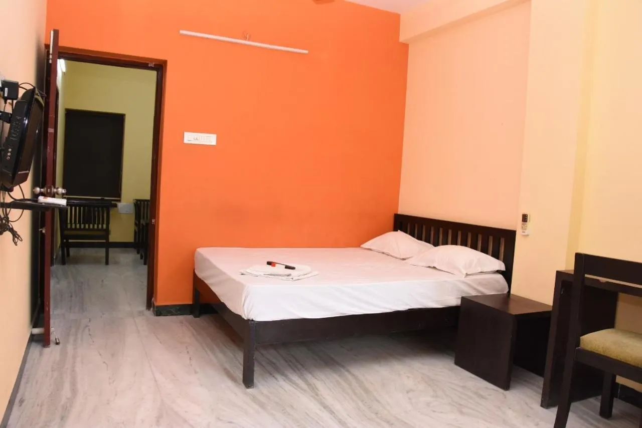 Bed in Aishwaryam Deshna Service Apartment Ambattur Chennai