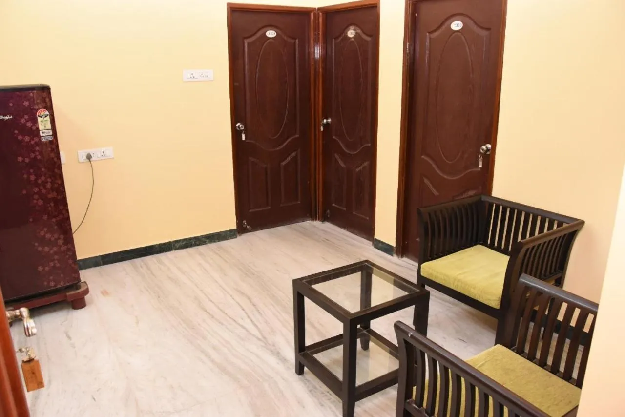 Seating area in Aishwaryam Deshna Service Apartment Ambattur Chennai