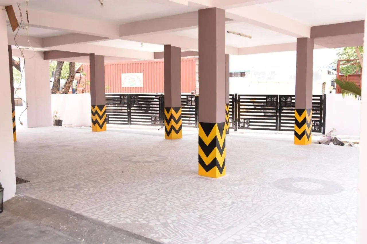 Facade/entrance in Aishwaryam Deshna Service Apartment Ambattur Chennai