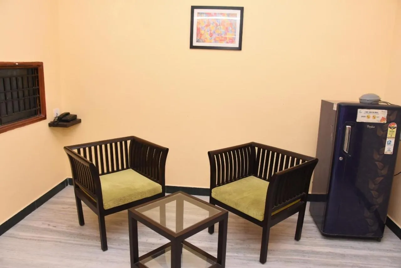 Living room in Aishwaryam Deshna Service Apartment Ambattur Chennai