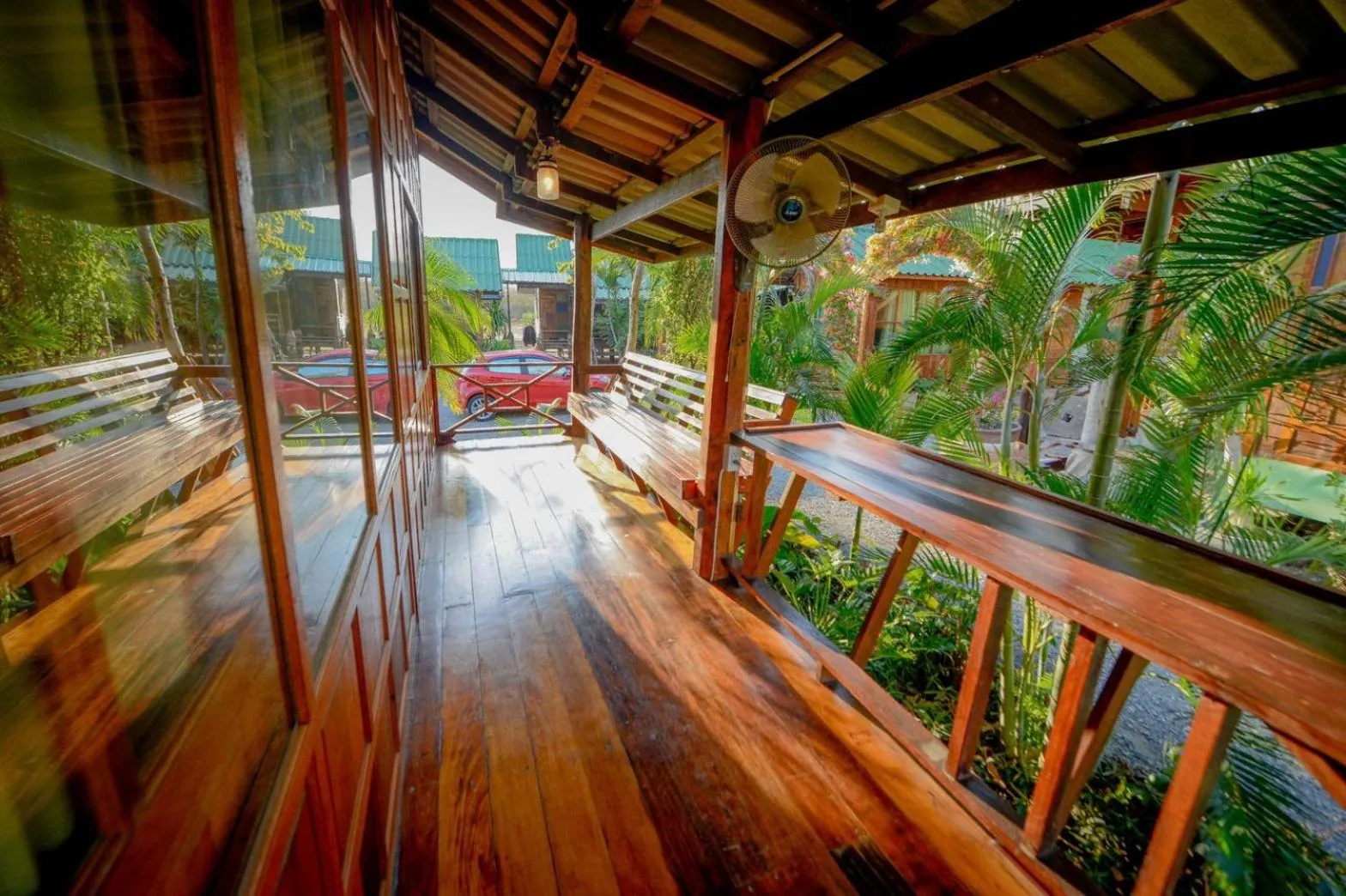 Balcony/Terrace in MRK Resort & Massage