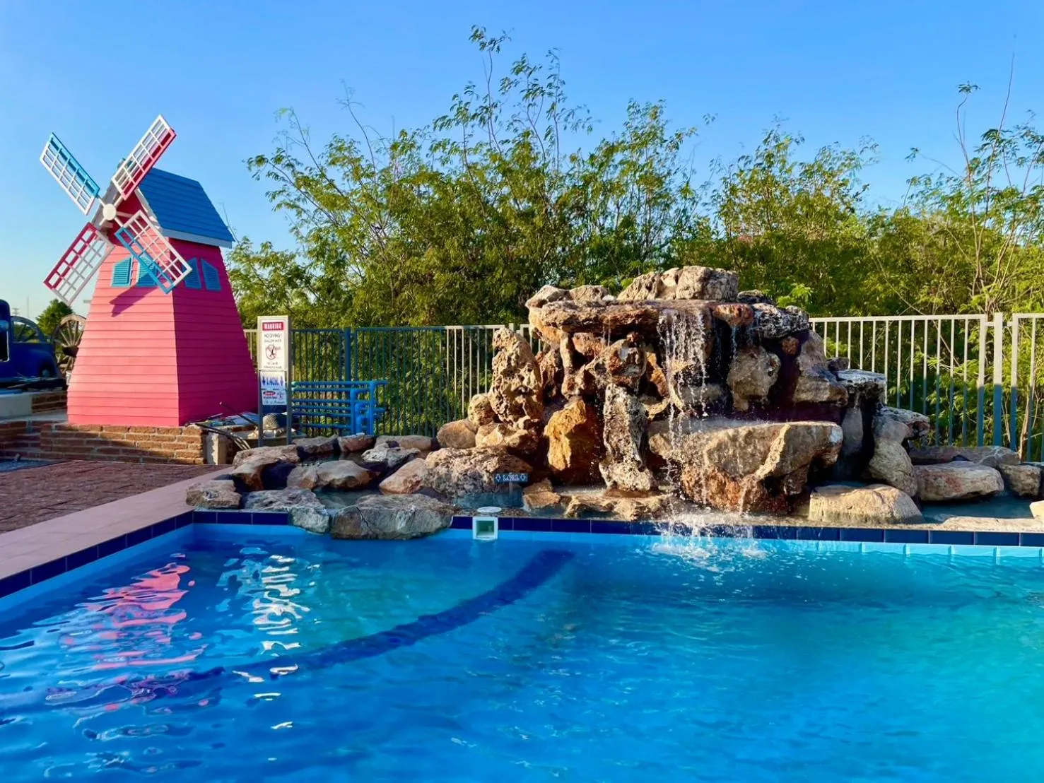 Swimming pool in MRK Resort & Massage