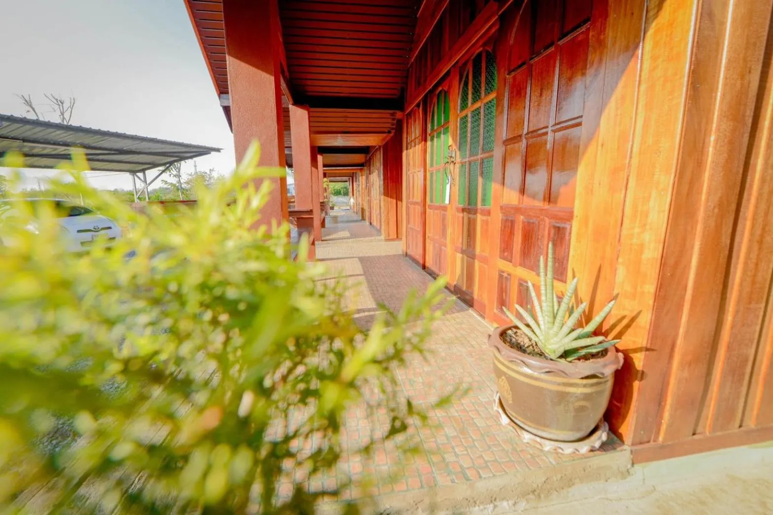 Balcony/Terrace in MRK Resort & Massage