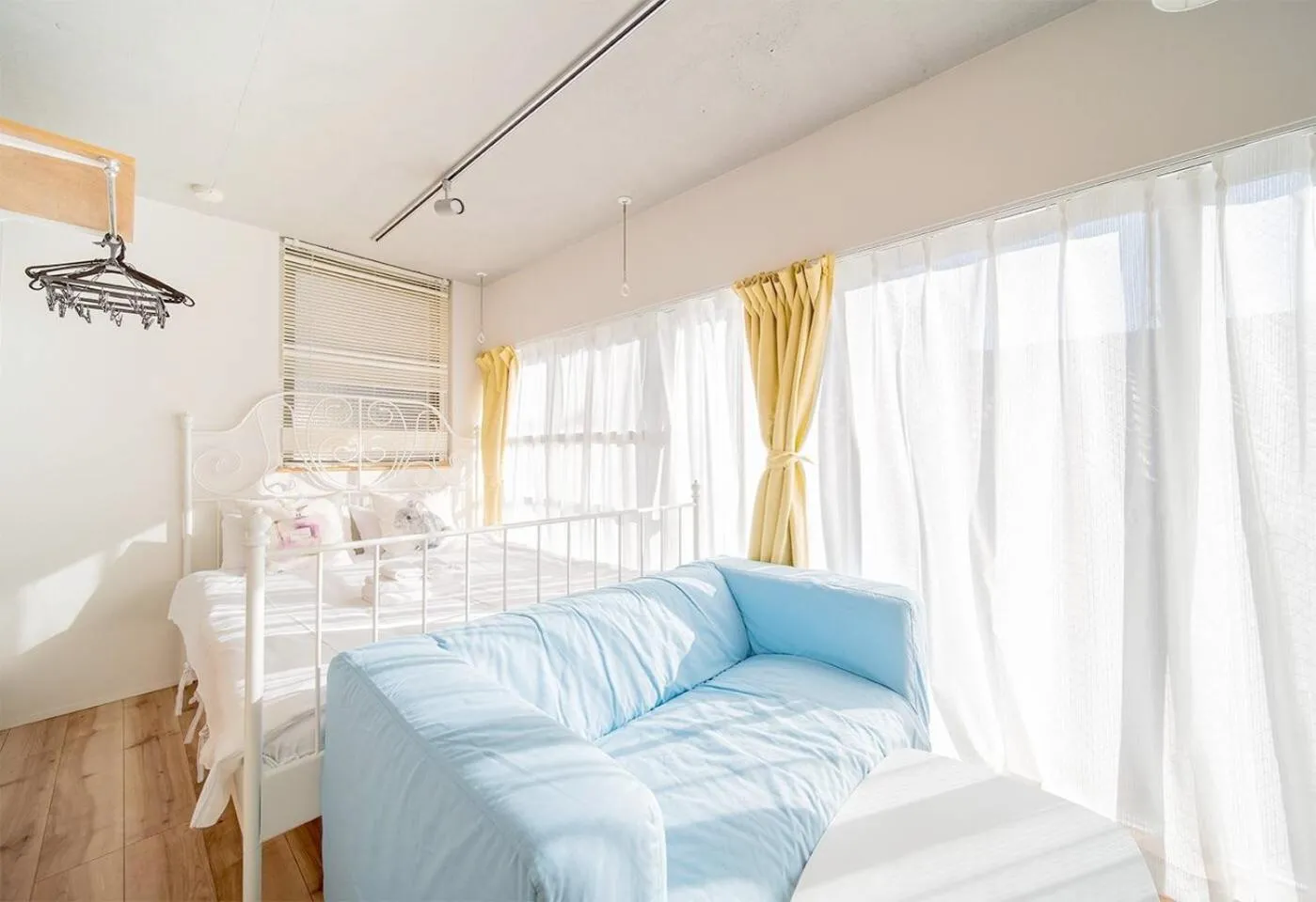 Bed in japan house ebisu